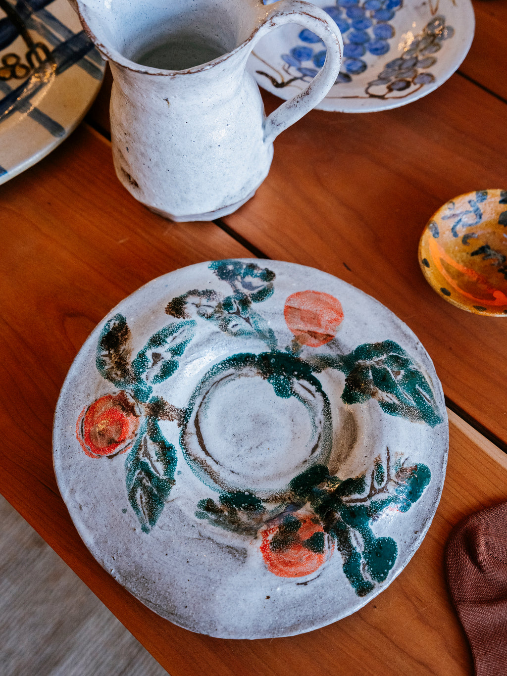 Ceramic Platter | Orange