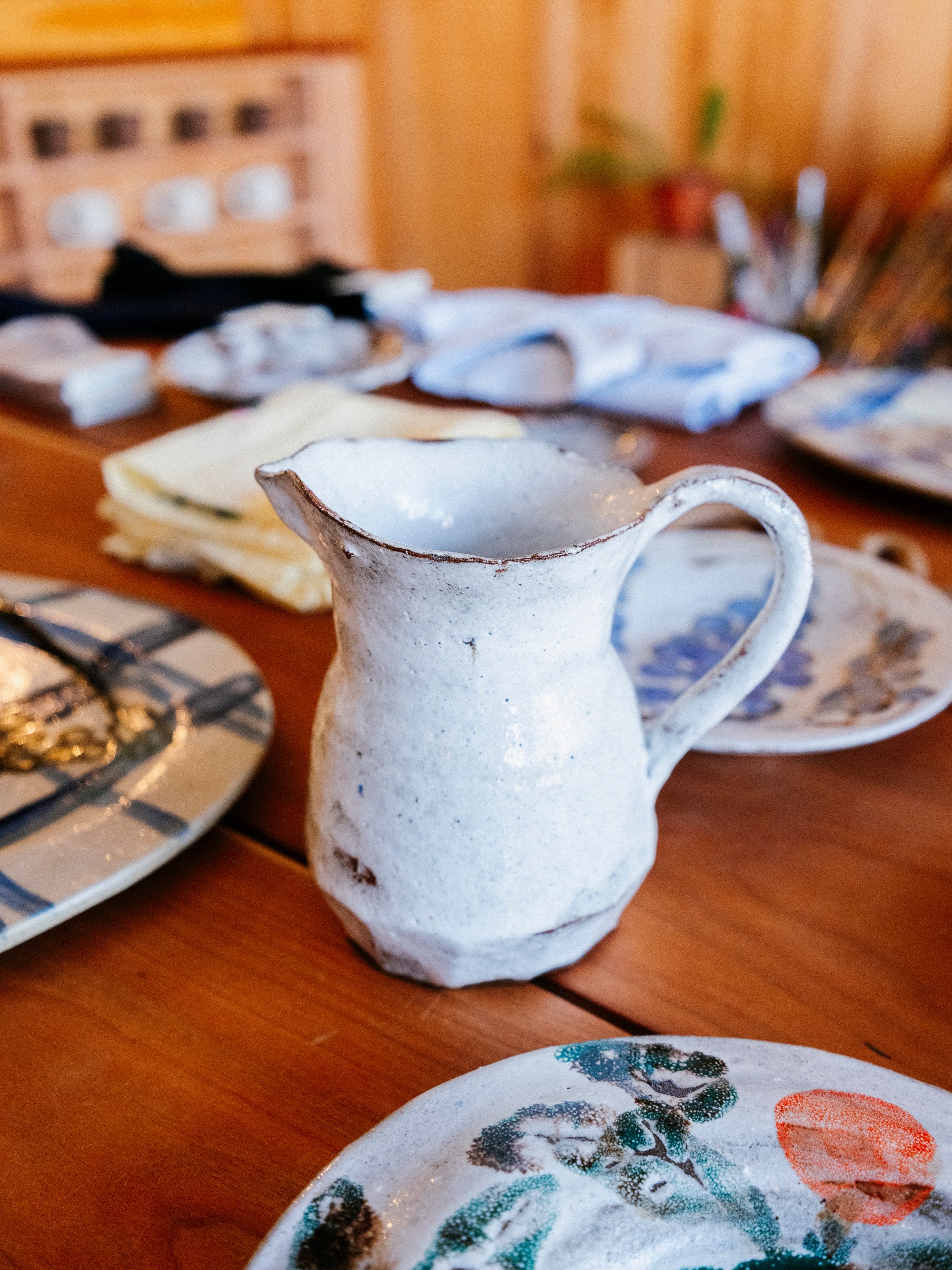 Ceramic Pitcher | White