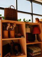 Raw Lamp with Shade | 2 Colors