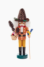 Miniature Nutcracker with Pinecone Hat