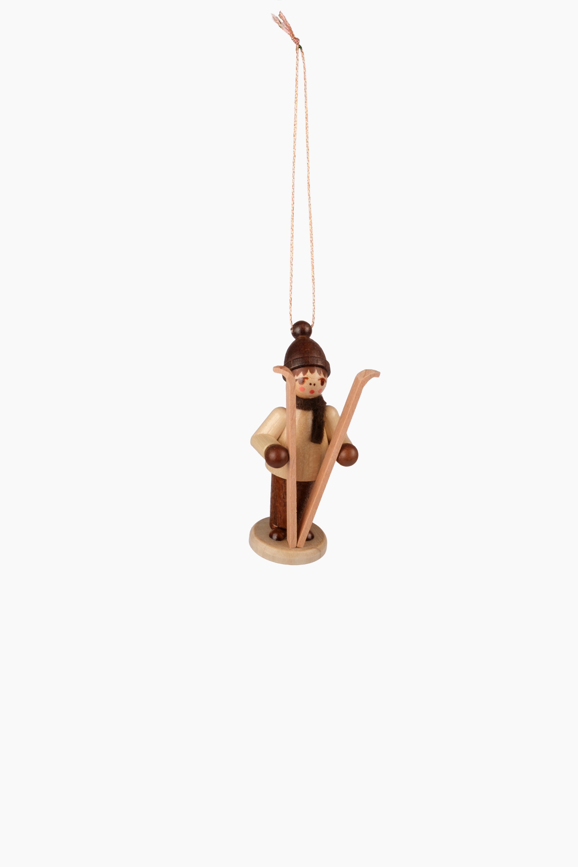 Wooden Winter Children Ornaments