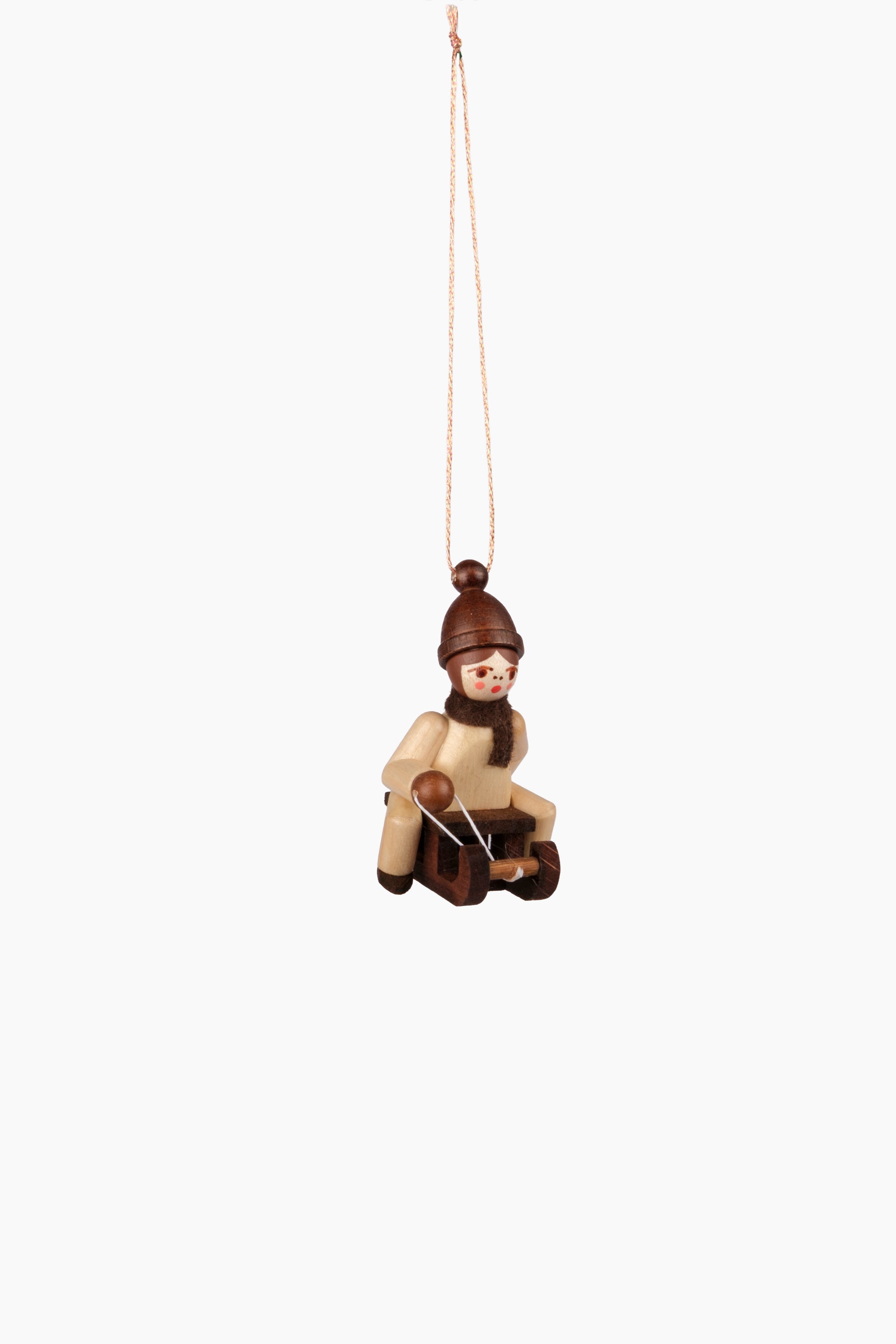 Wooden Winter Children Ornaments