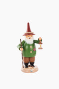 Wooden Smoker Dwarf with Lantern