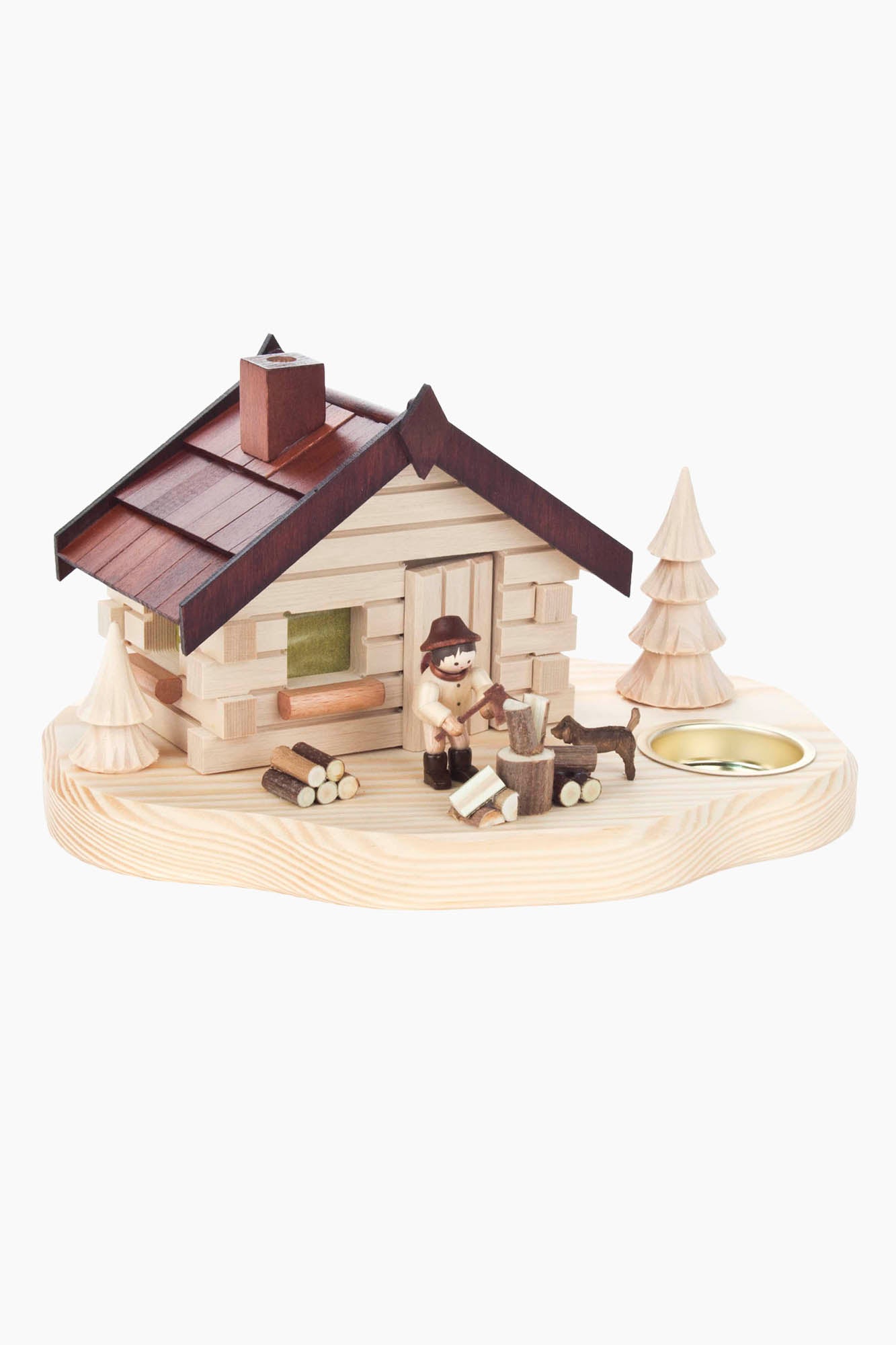 Woodworker Smokehouse with Tea Light