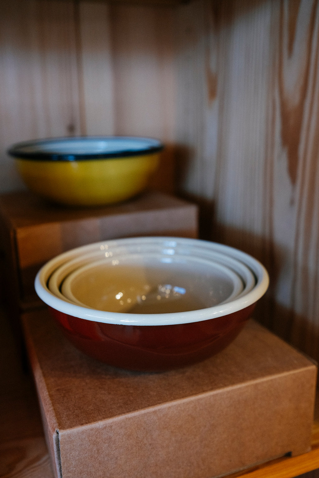 Enamel Bowl Set