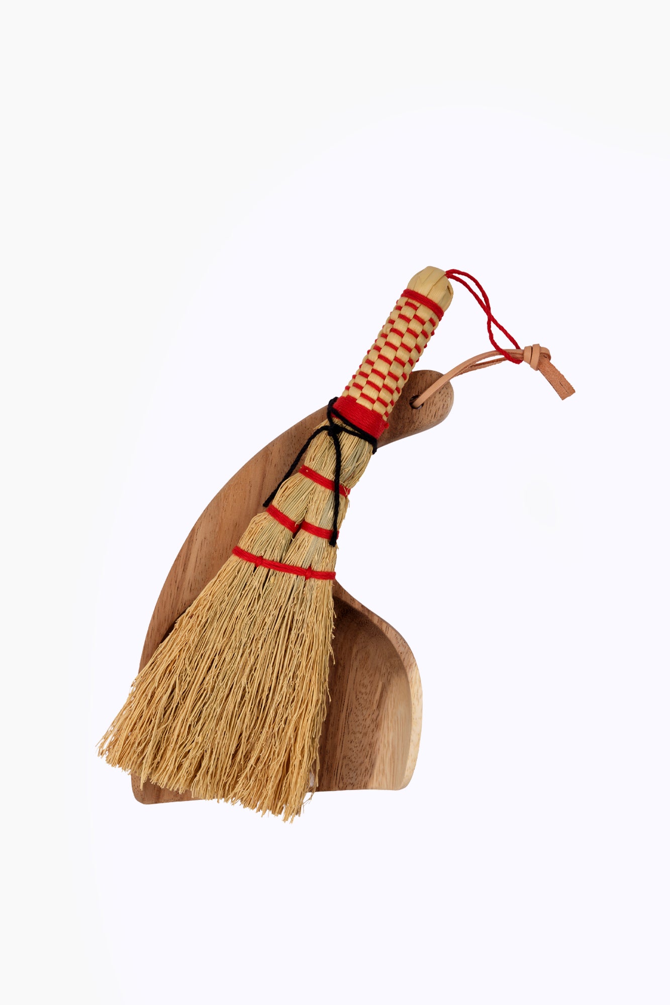 Sorghum Hand Broom & Dustpan