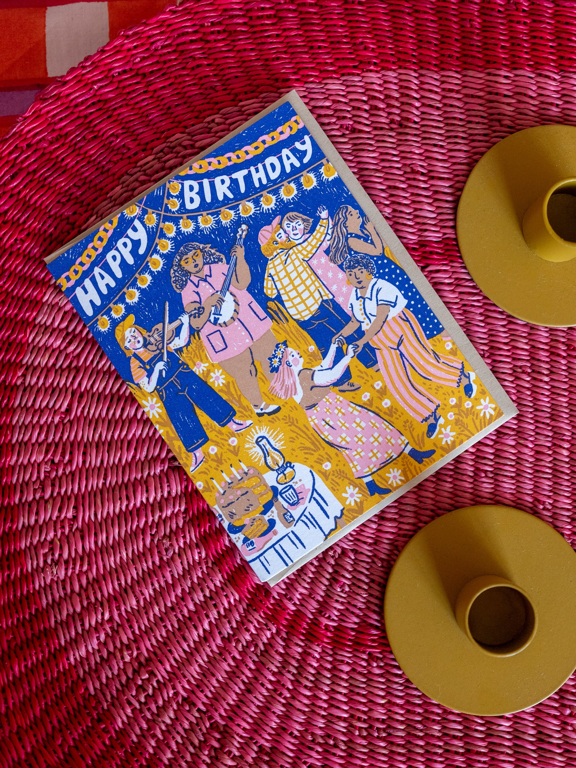 Birthday Dance Card