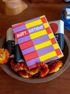 Fruit Stripe Birthday Card