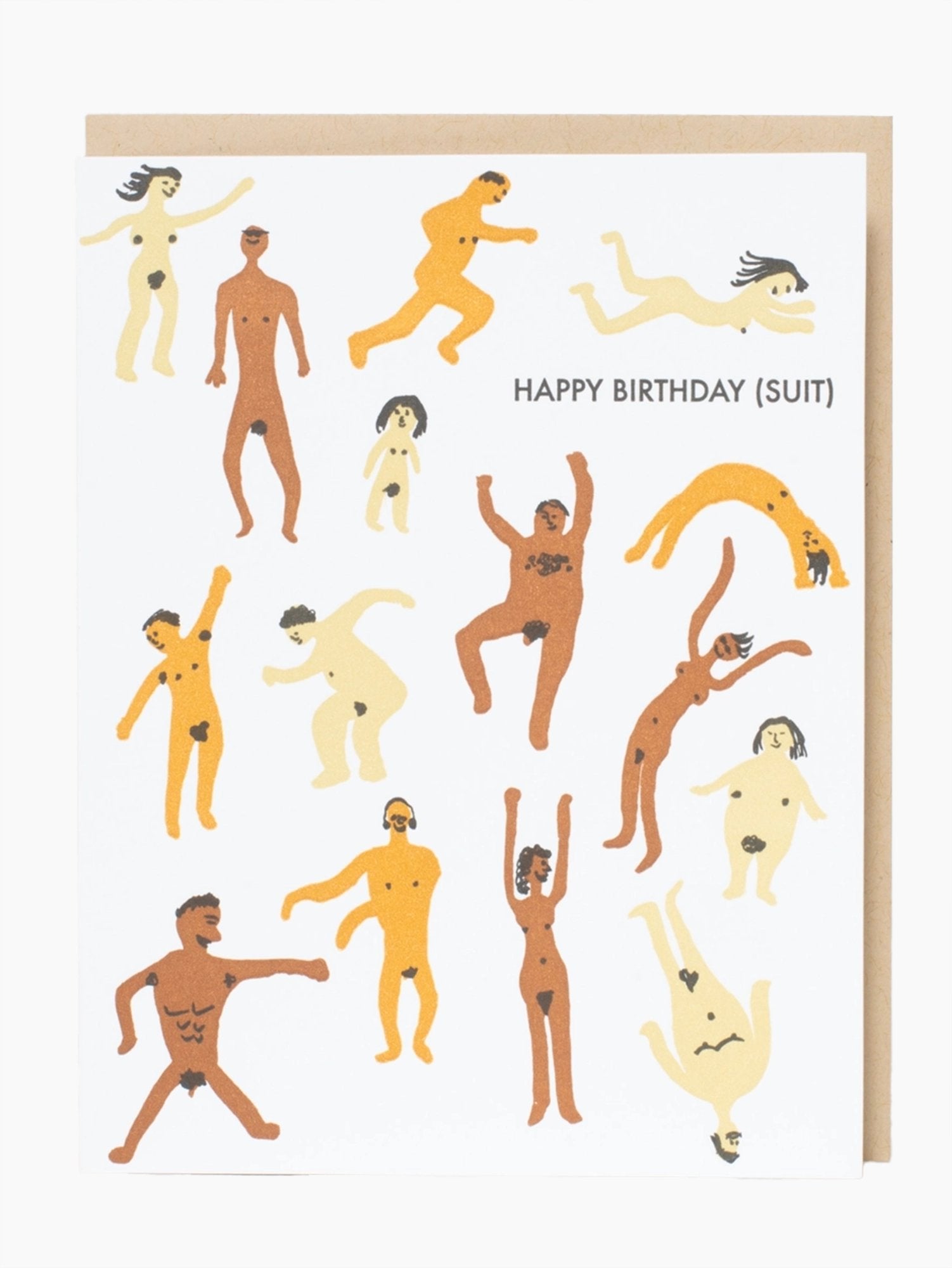 Birthday Suit Nudie Card