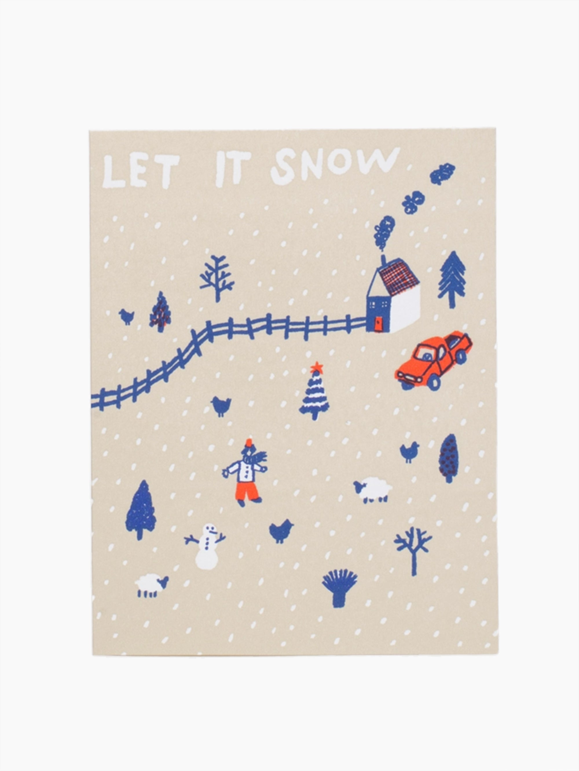 Let It Snow Card