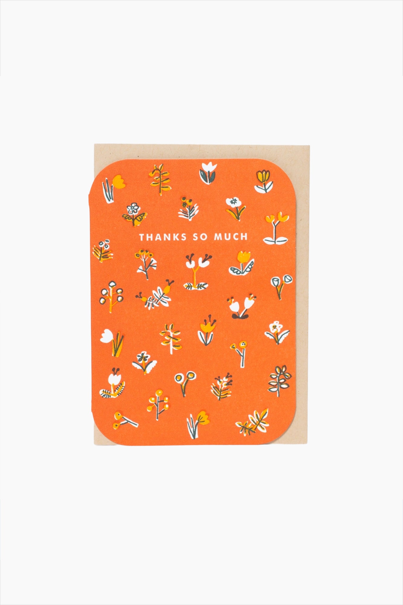Thank You Little Flowers Card