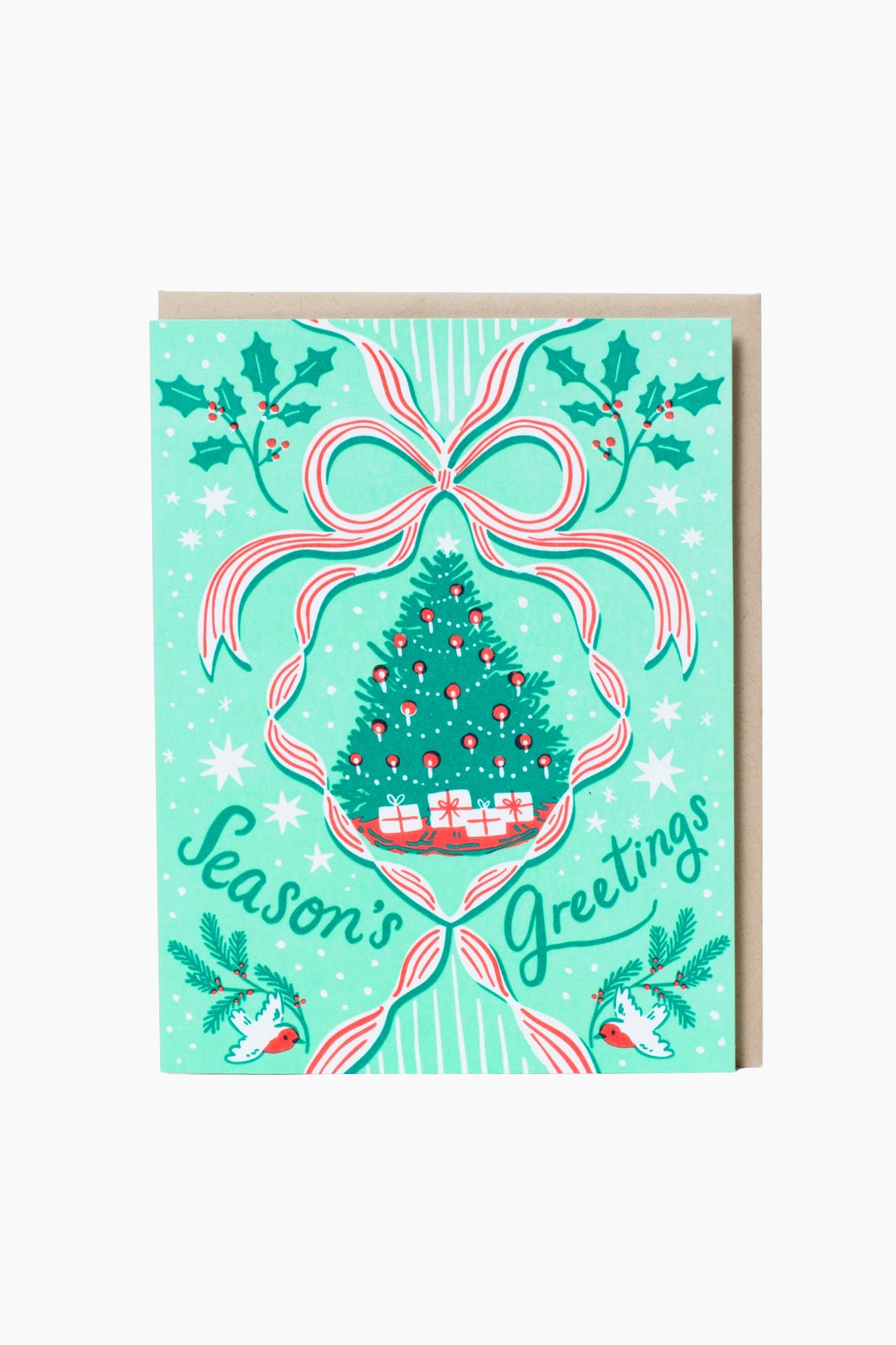 Vintage Tree Holiday Card