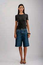 Rib Short Sleeve