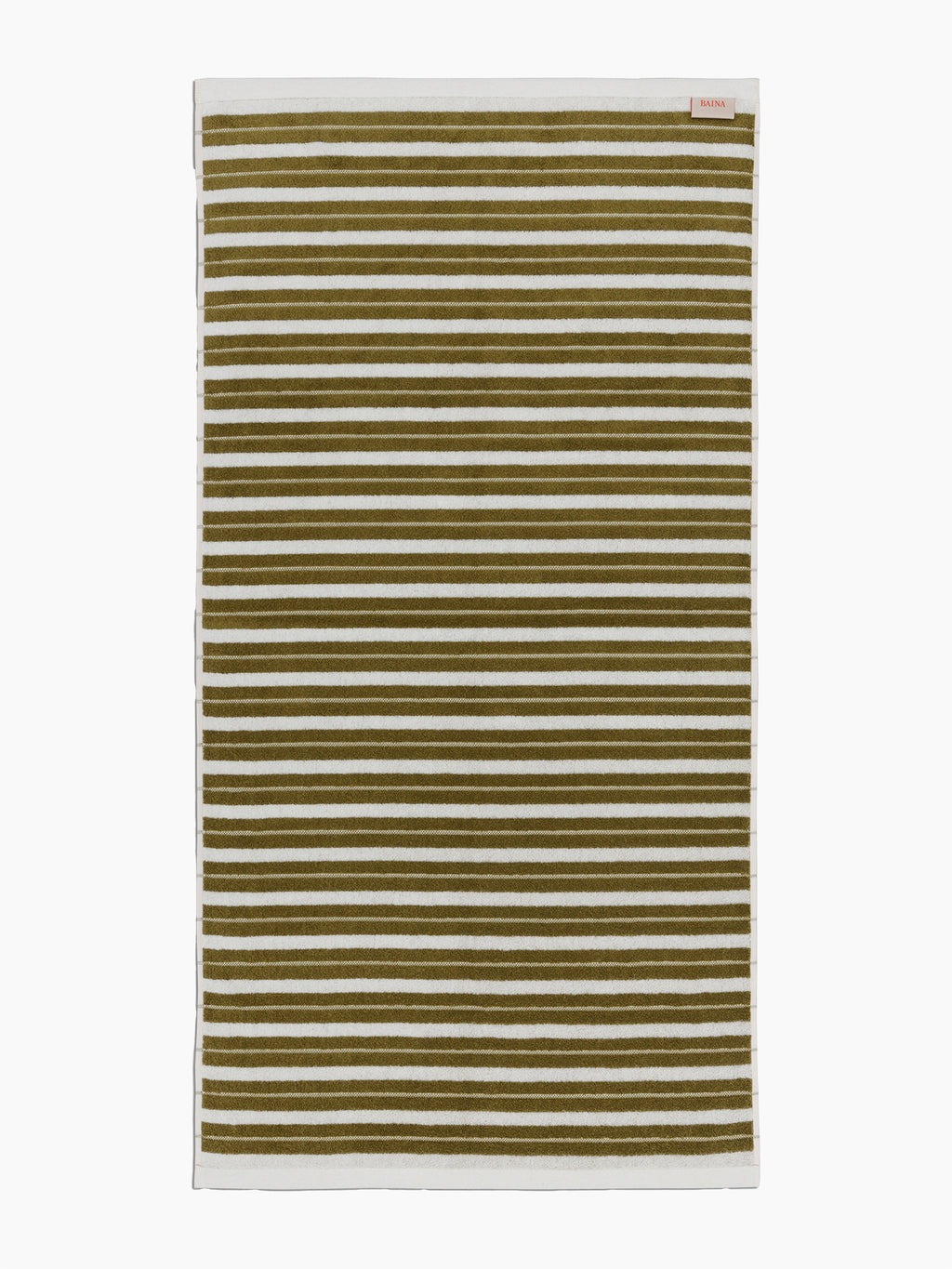 Organic Cotton Lake House Stripe Towels | Caper & Chalk