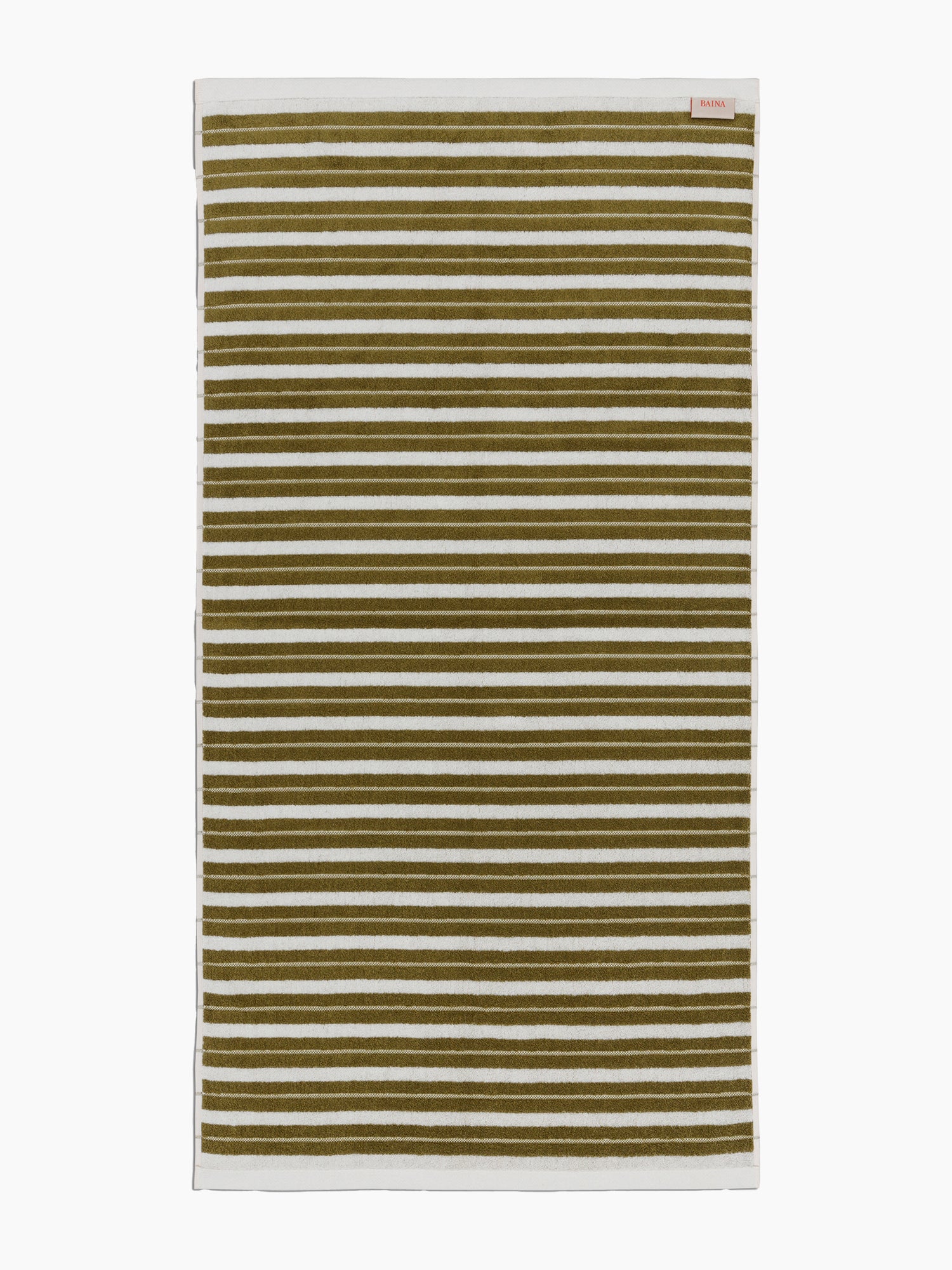 Organic Cotton Lake House Stripe Towels | Caper & Chalk