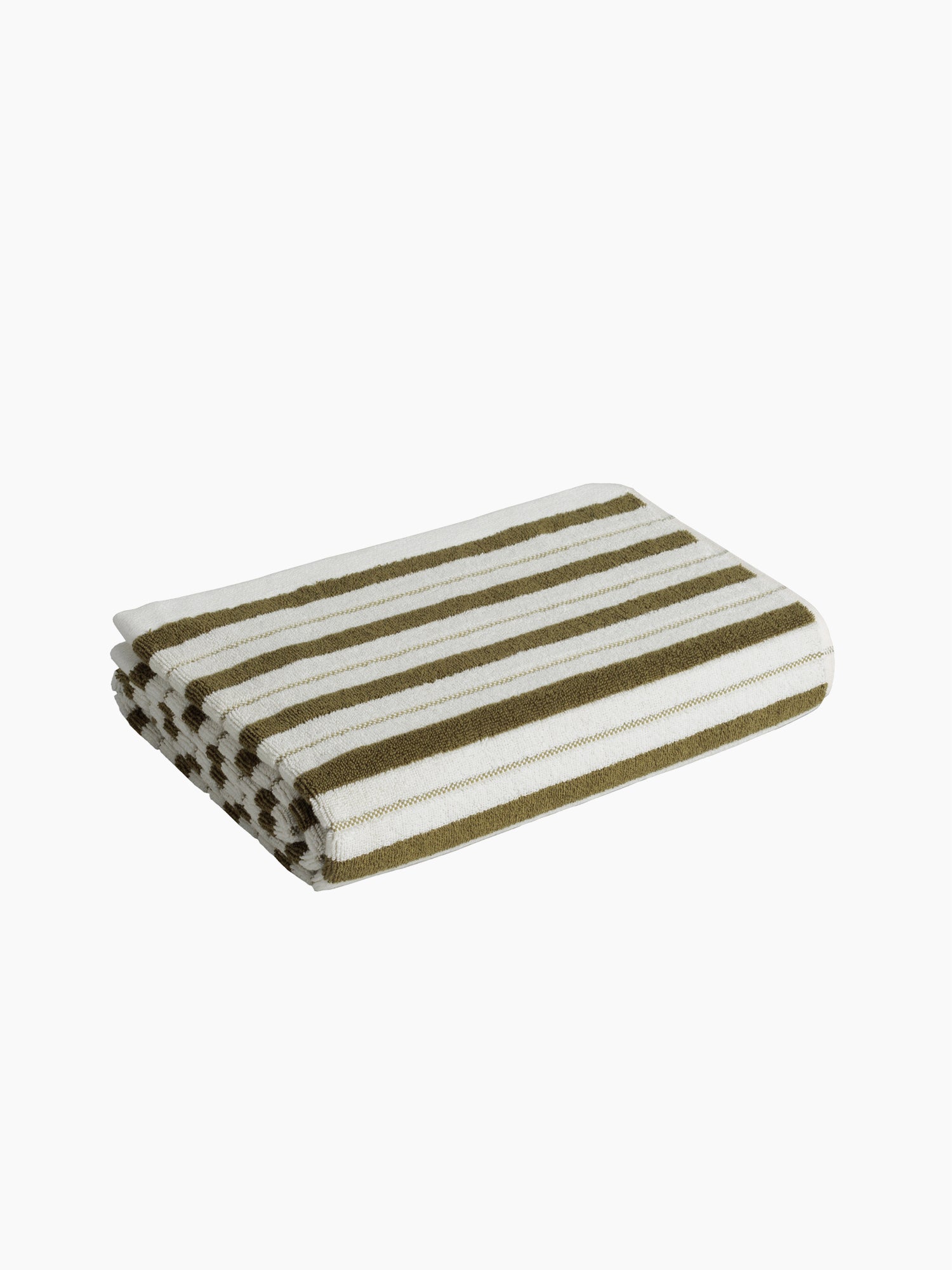 Organic Cotton Lake House Stripe Towels | Caper & Chalk