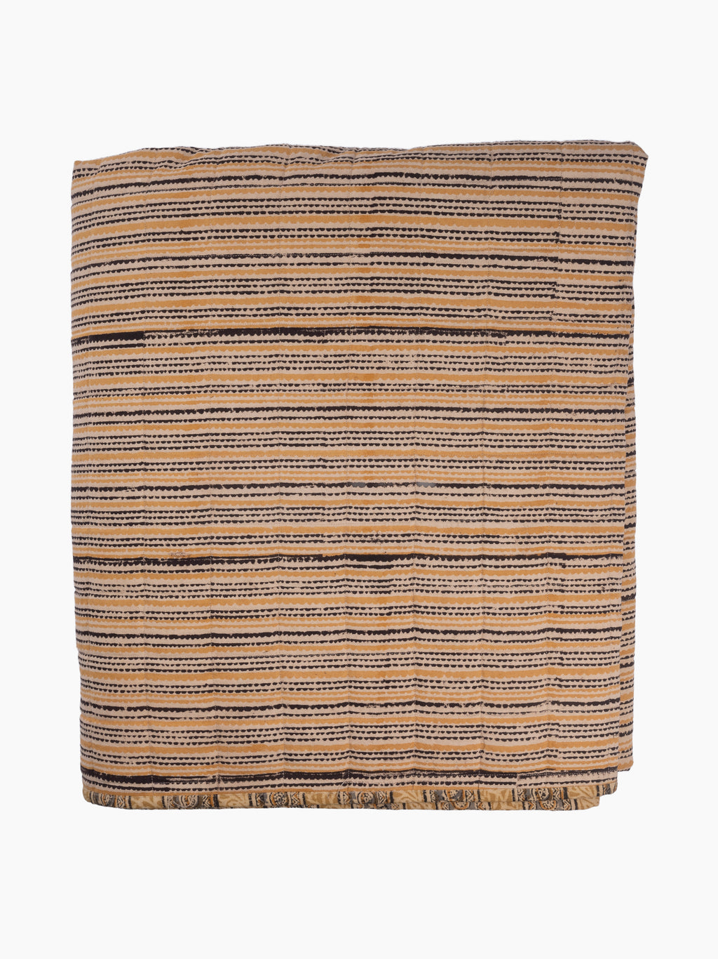 Anika Hand Block Printed Coverlet | Amalfi