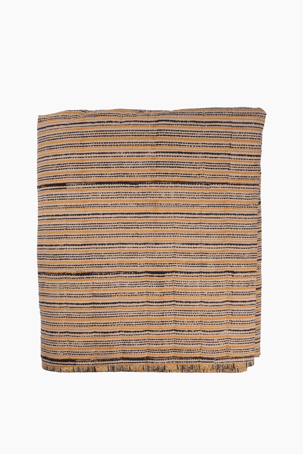 Anika Hand Block Printed Coverlet | Amalfi