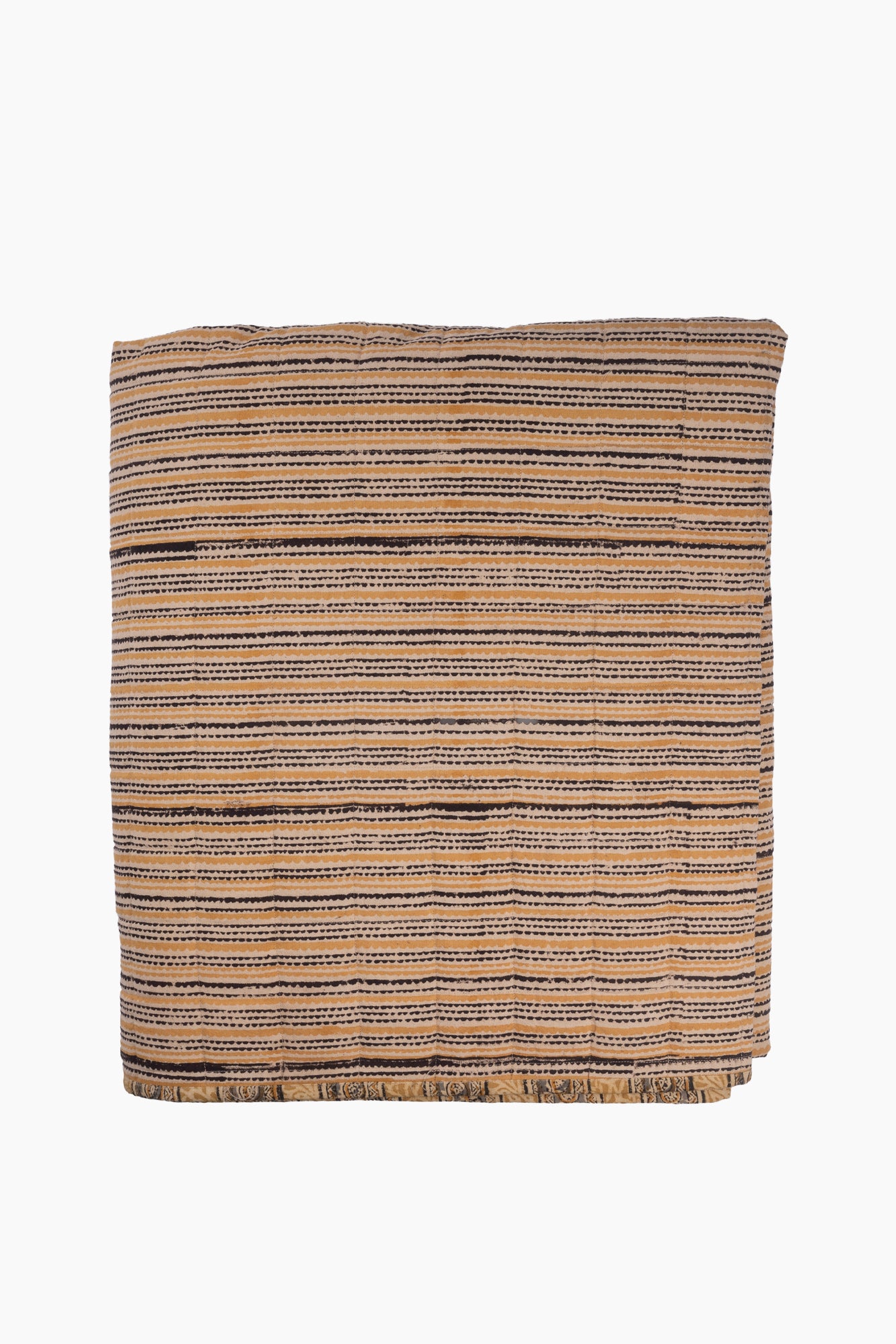 Anika Hand Block Printed Coverlet | Amalfi