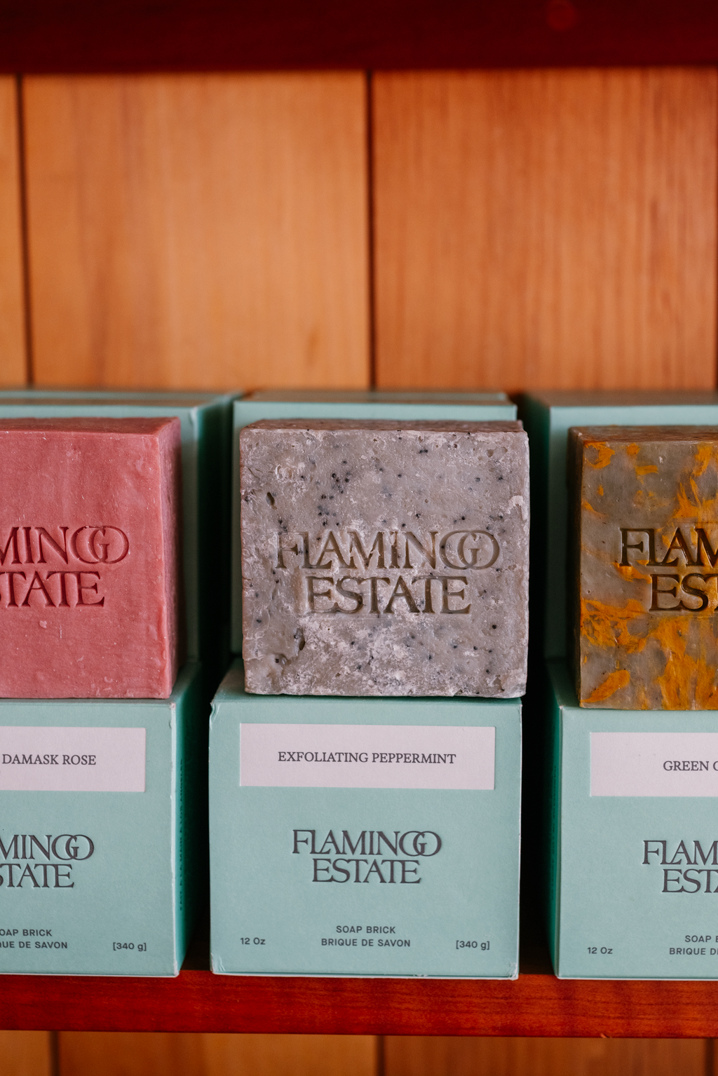 Exfoliating Peppermint Soap Brick