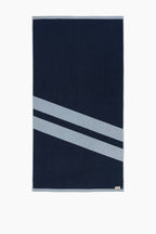 Organic Cotton Linear Towels | Ink & Sky