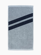 Organic Cotton Linear Towels | Ink & Sky