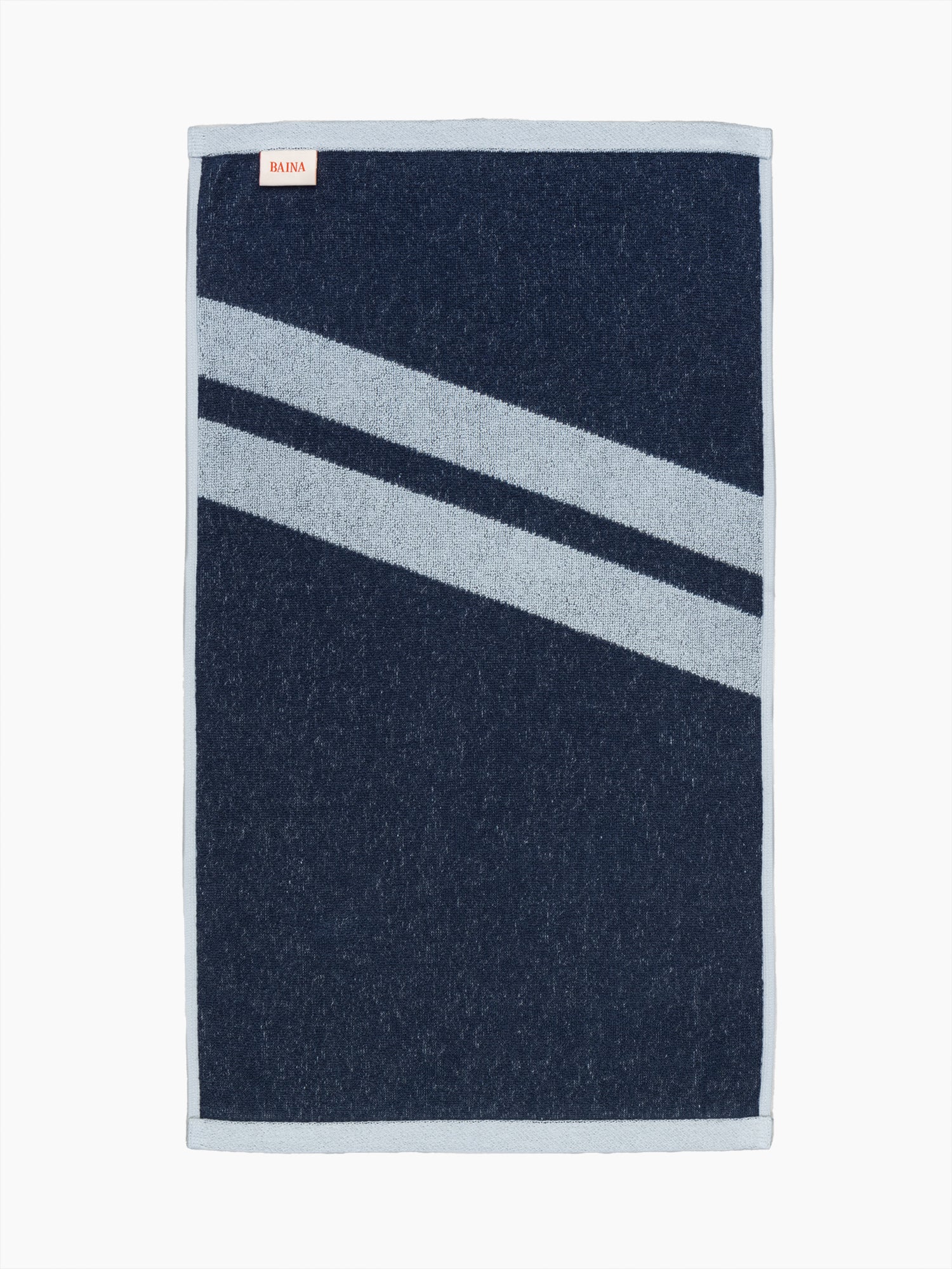 Organic Cotton Linear Towels | Ink & Sky