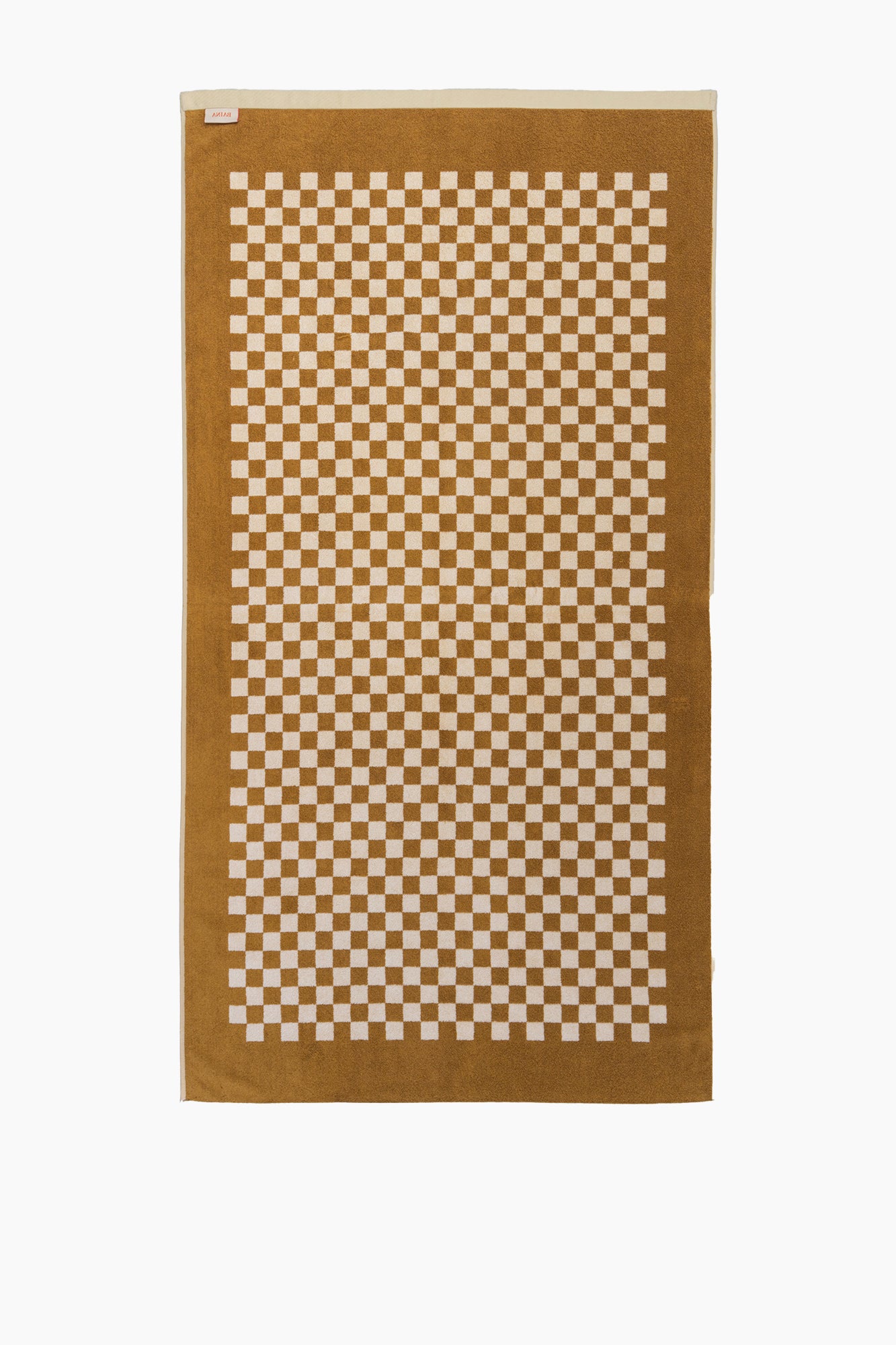 Organic Cotton Grid Towel | Cedar & Sand
