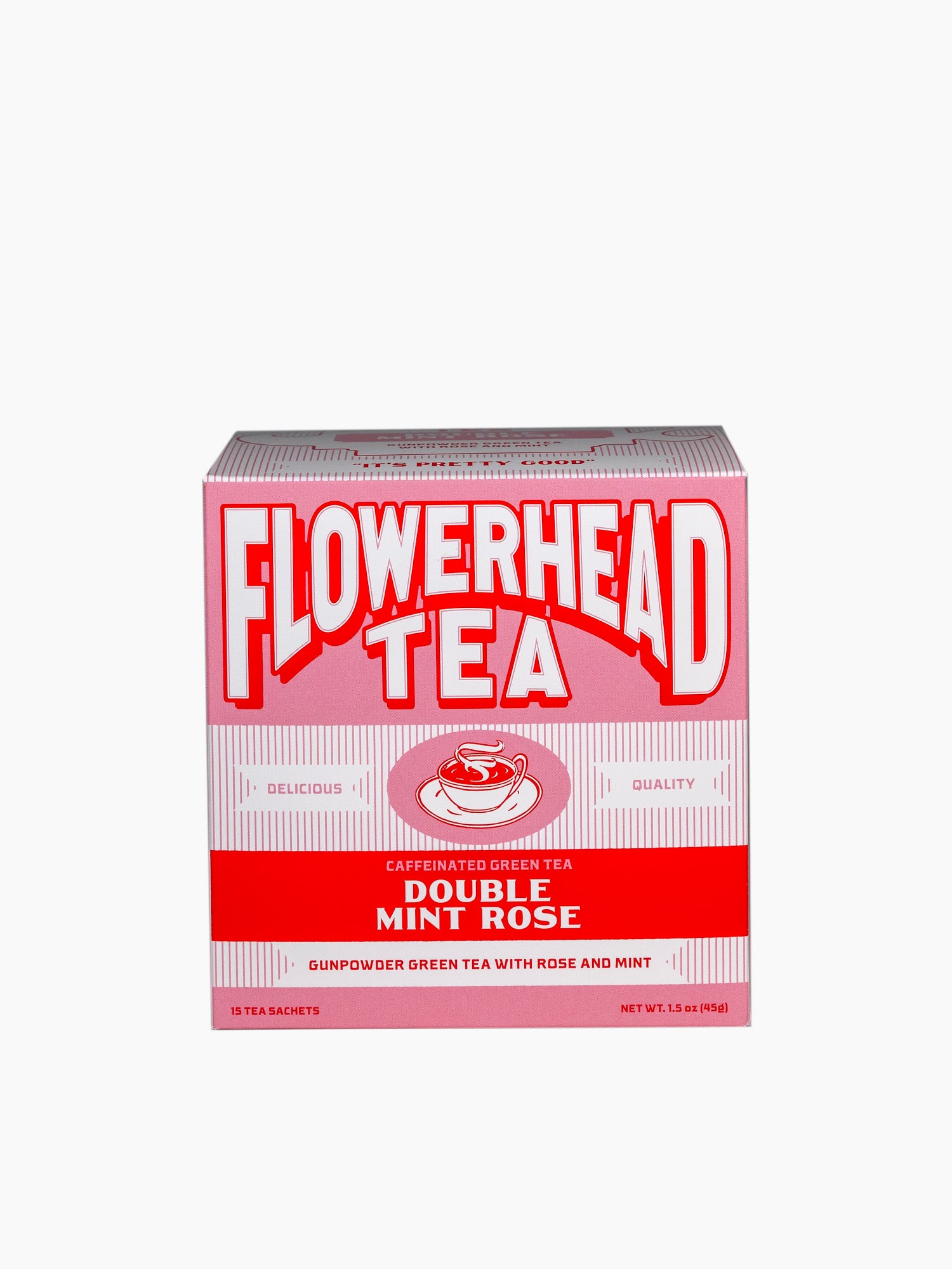 Double Mint Rose Tea Bags