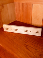 Wooden Rack | 4 Hooks