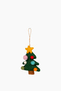 Felt Christmas Tree with Star Ornament