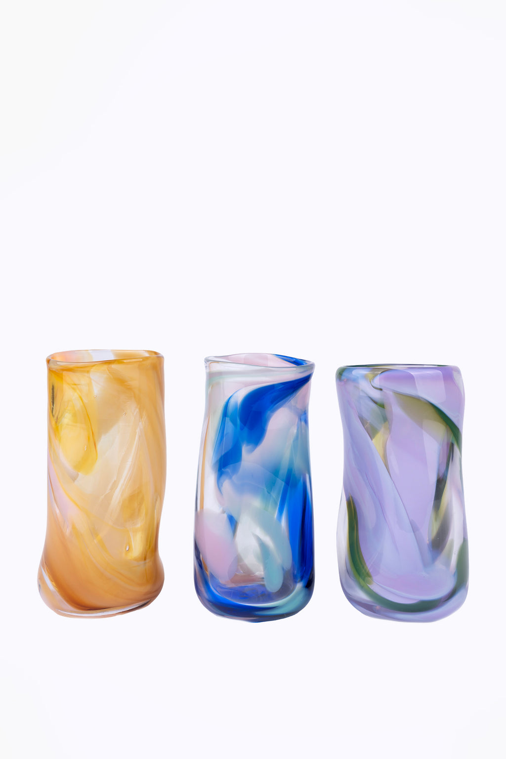 Hand Dyed Crinkle Cup