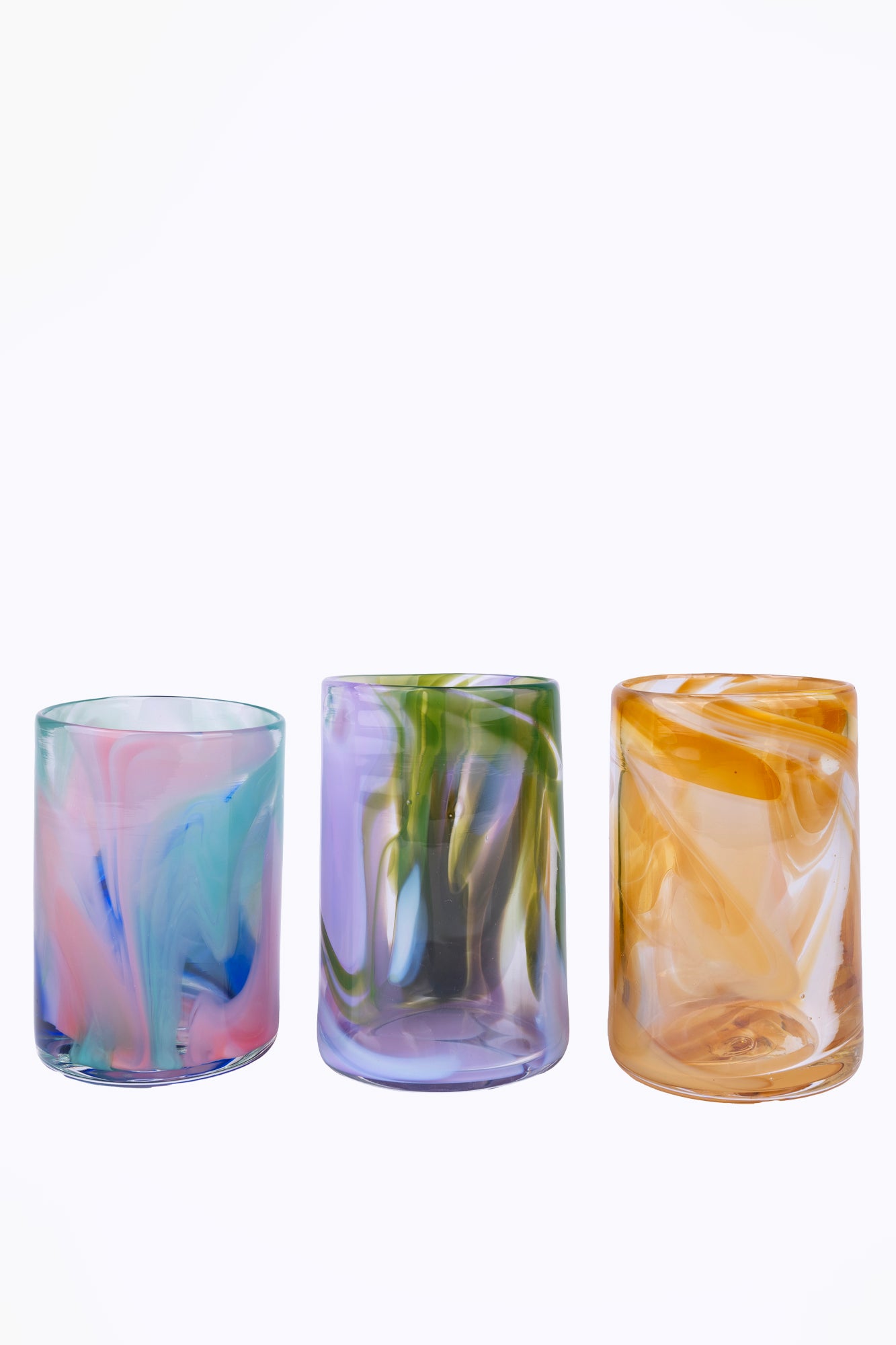 Hand Dyed Glass
