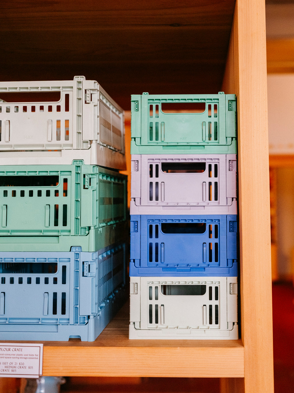 Mini Crate | Set of 2 | 5 Colors
