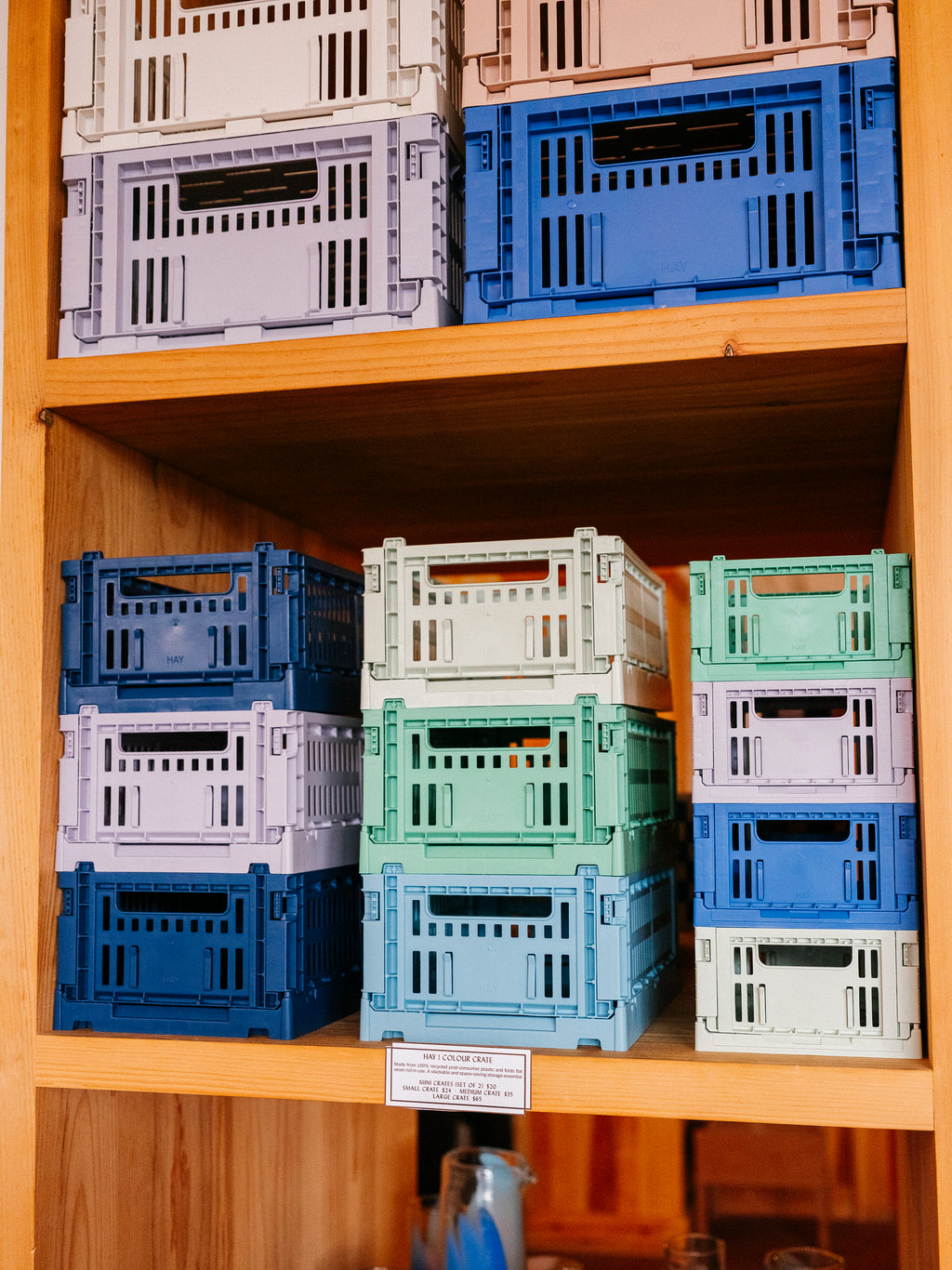 Mini Crate | Set of 2 | 5 Colors