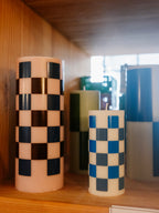 Pattern Column Candle | Large | 3 Colors