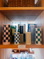 Pattern Column Candle | Large | 3 Colors