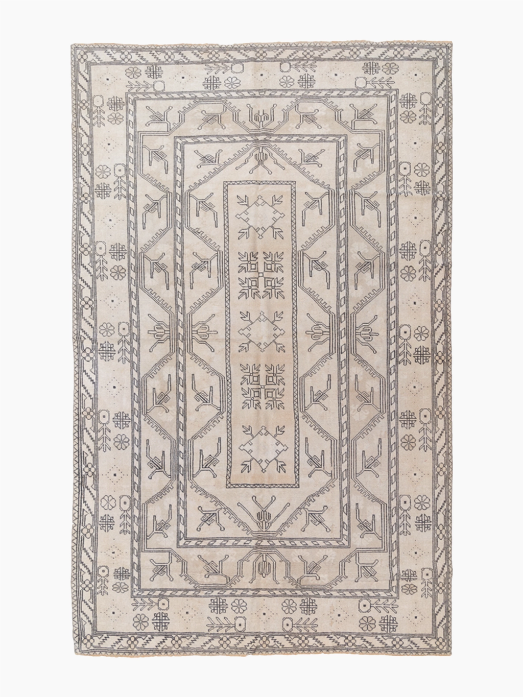 Vintage Oushak Rug