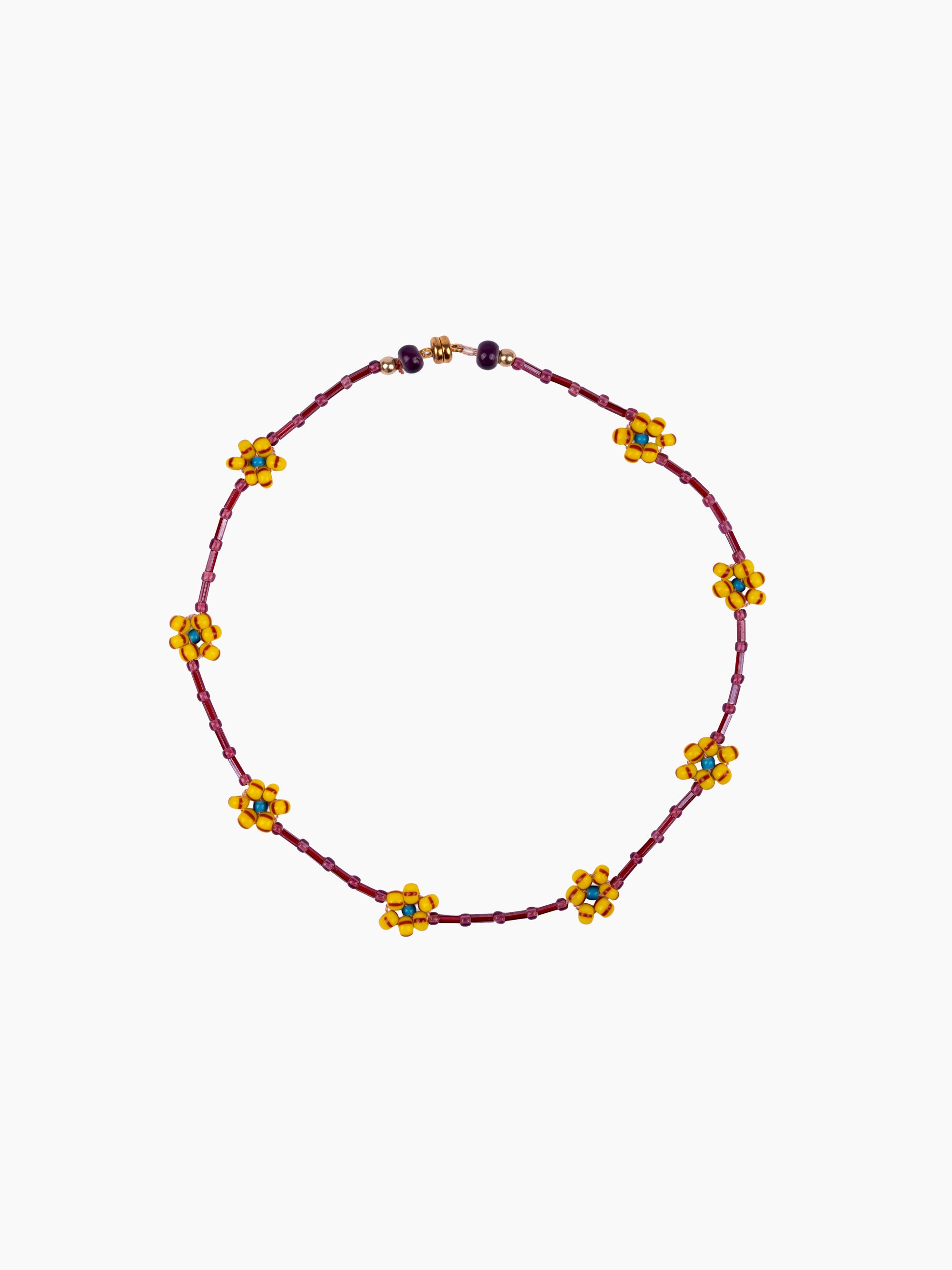 Vintage Beaded Daisy Chain | Short