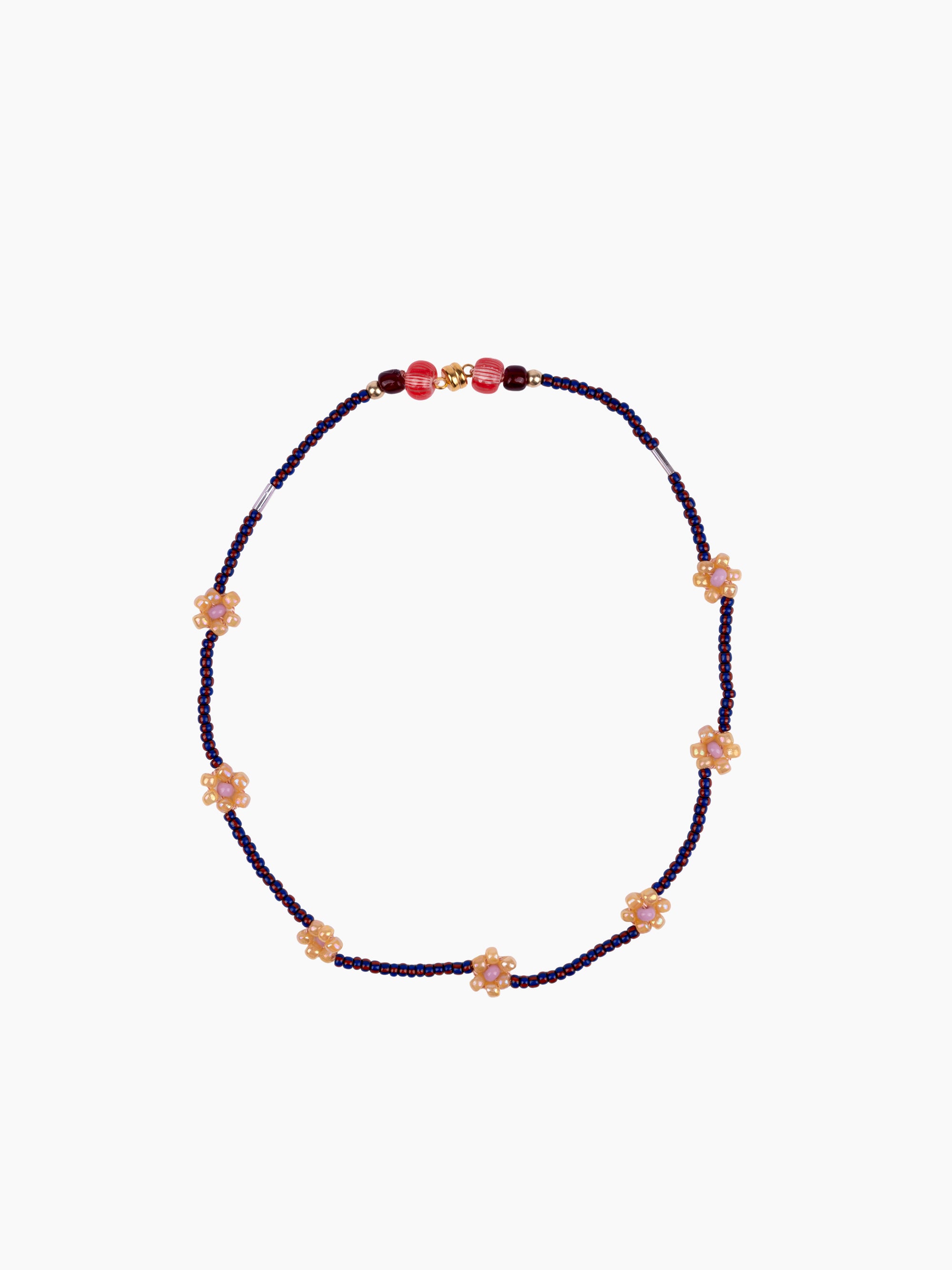 Vintage Beaded Daisy Chain | Short