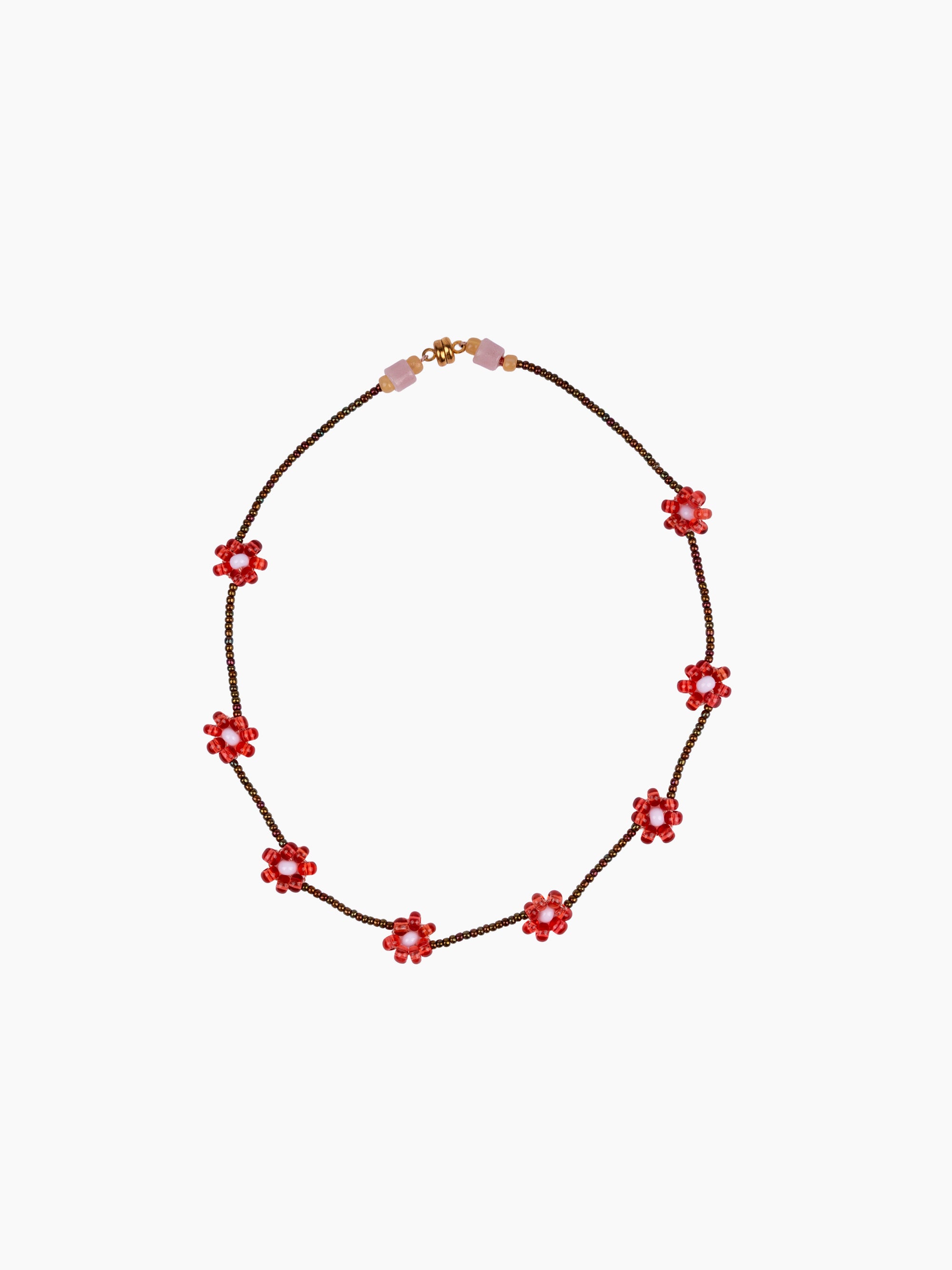 Vintage Beaded Daisy Chain | Short
