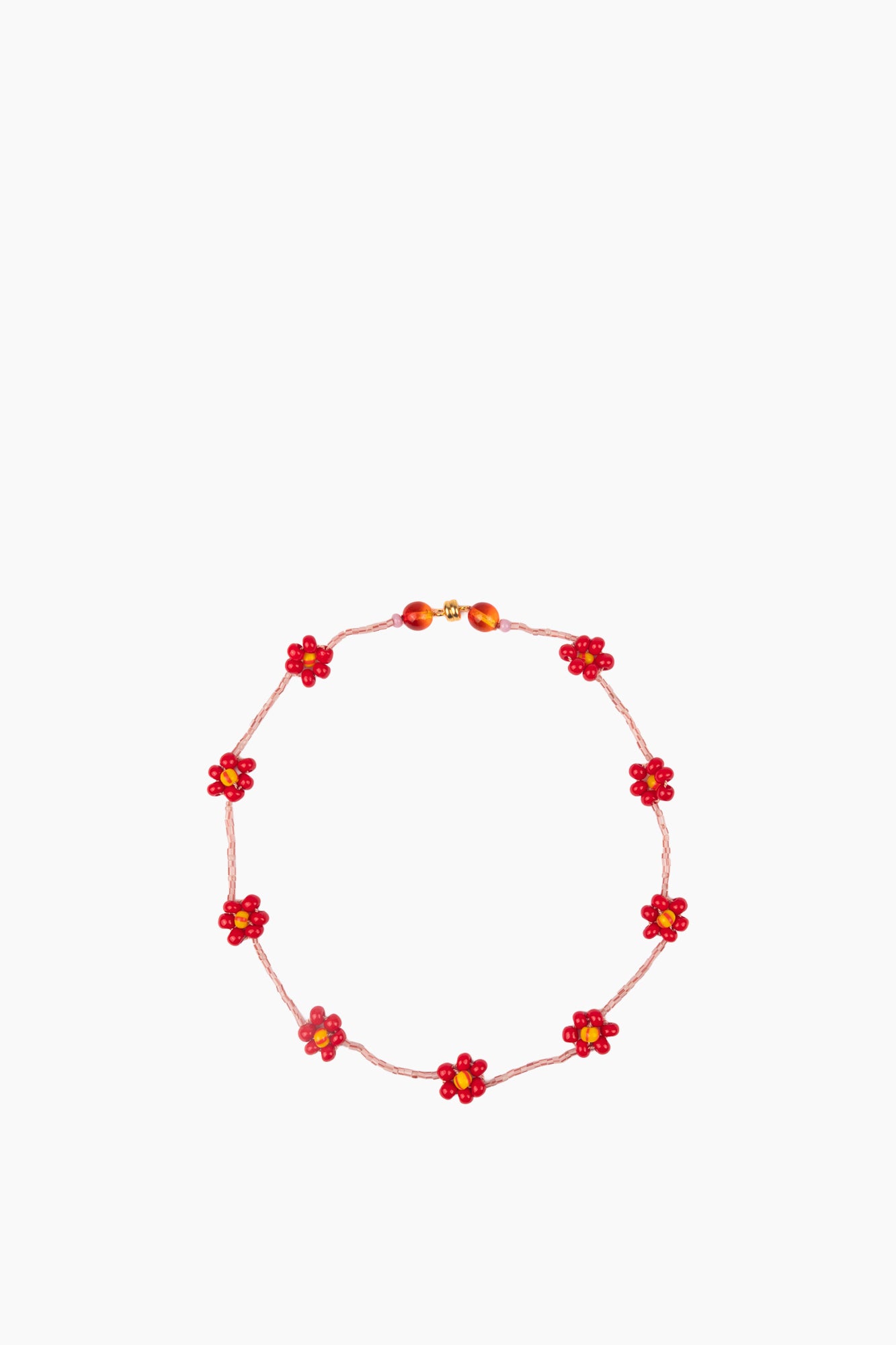 Vintage Beaded Daisy Chain | Short
