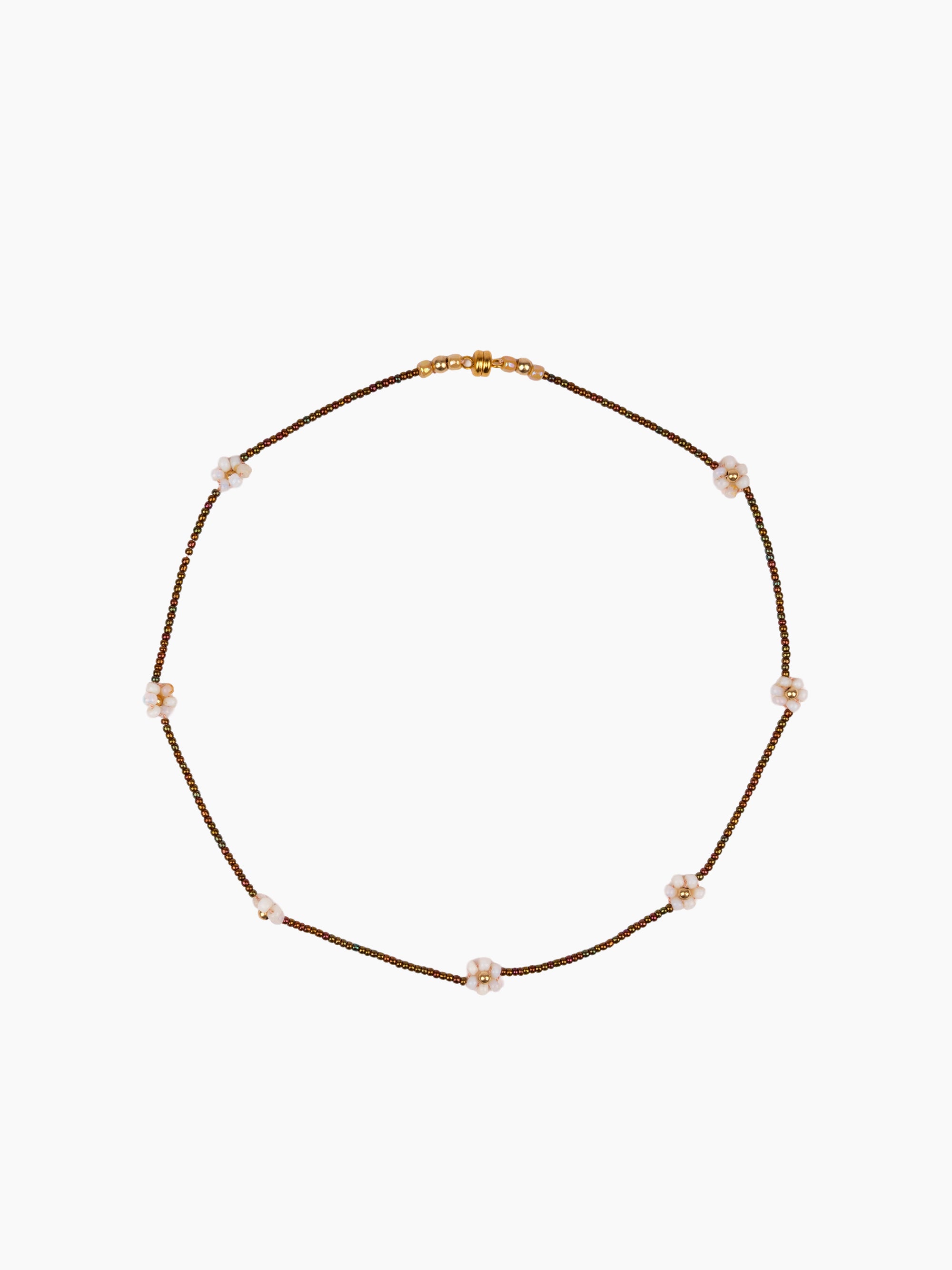 Vintage Beaded Daisy Chain | Short