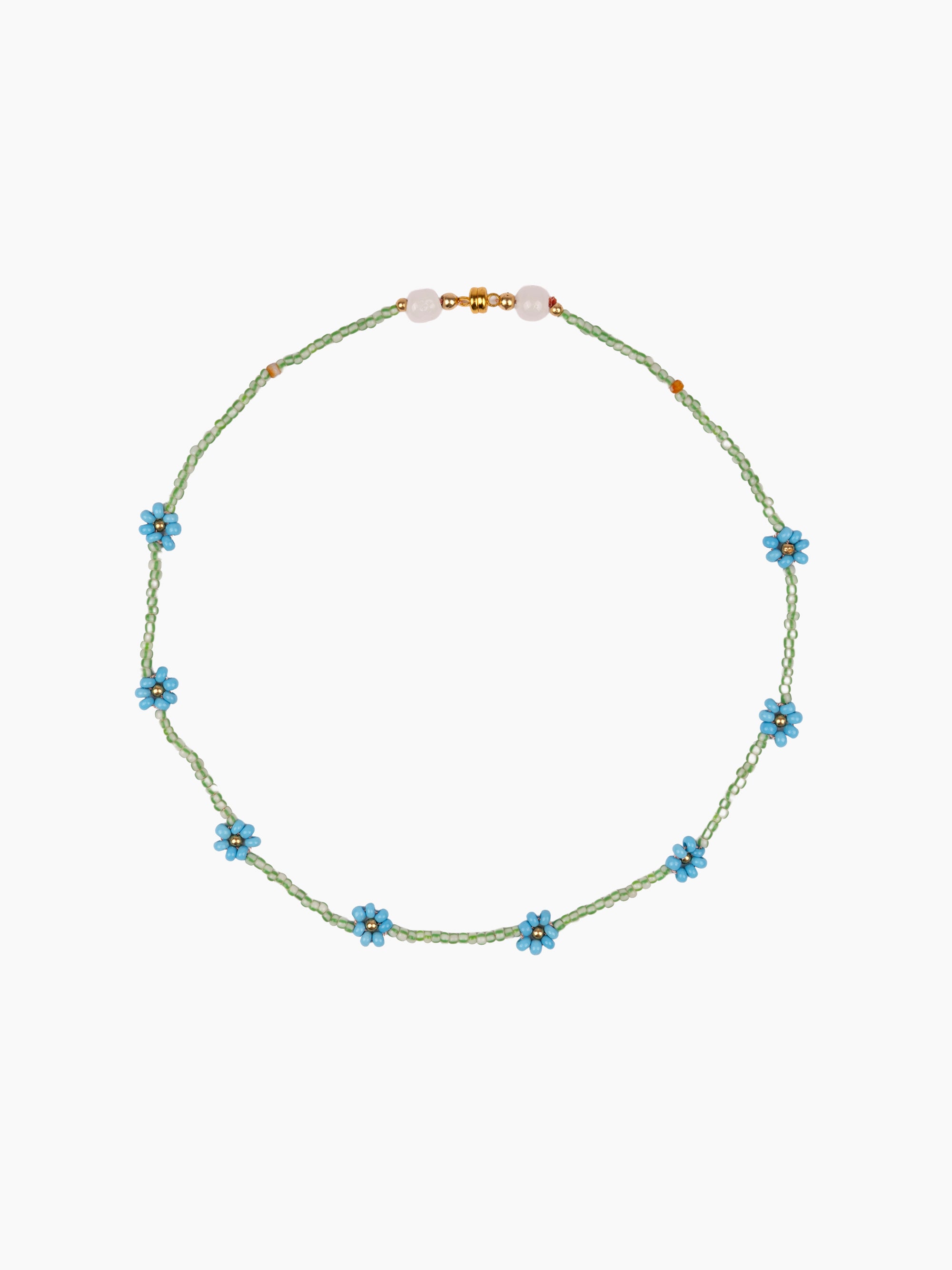 Vintage Beaded Daisy Chain | Short