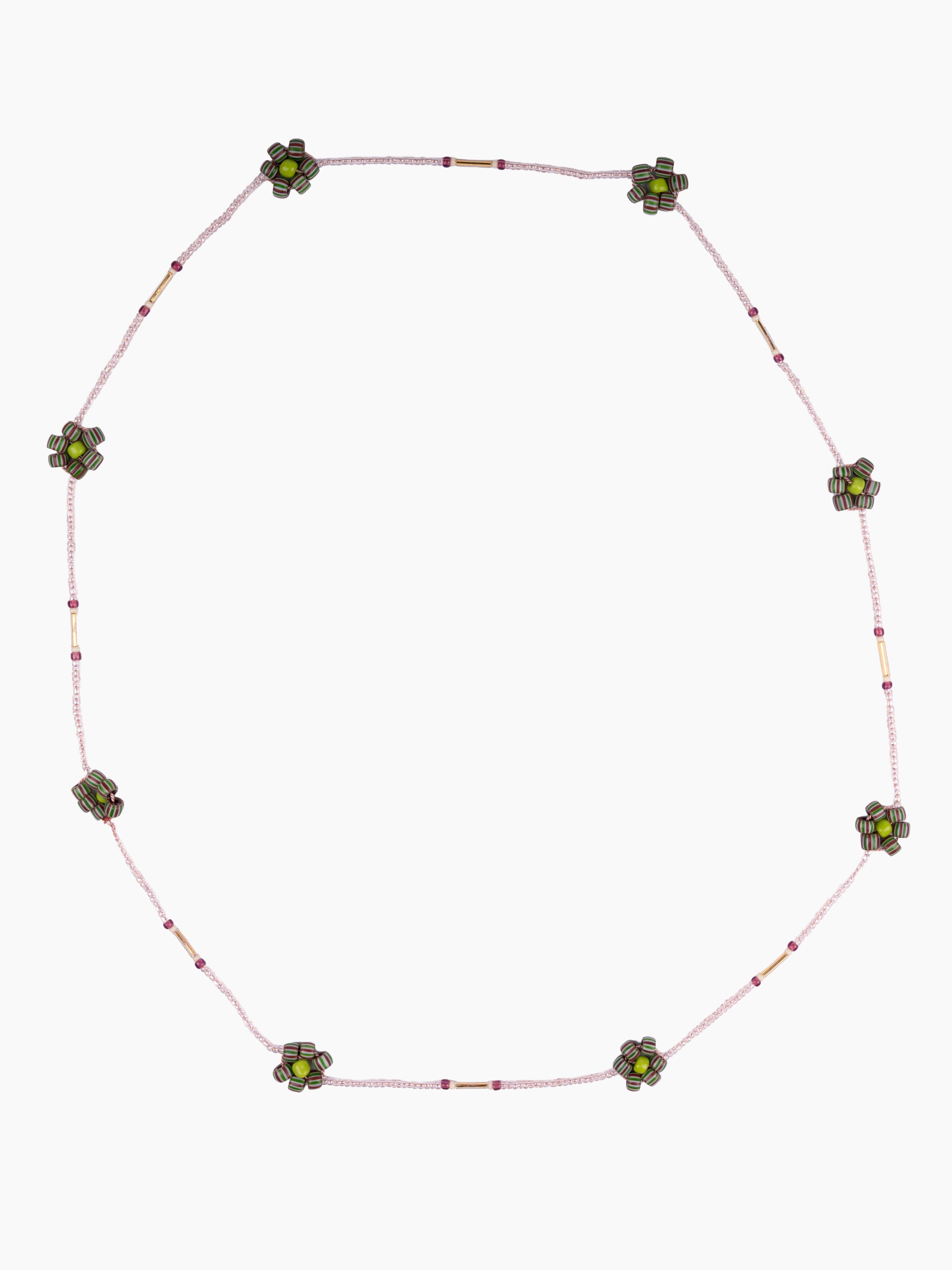 Vintage Beaded Daisy Chain | Long