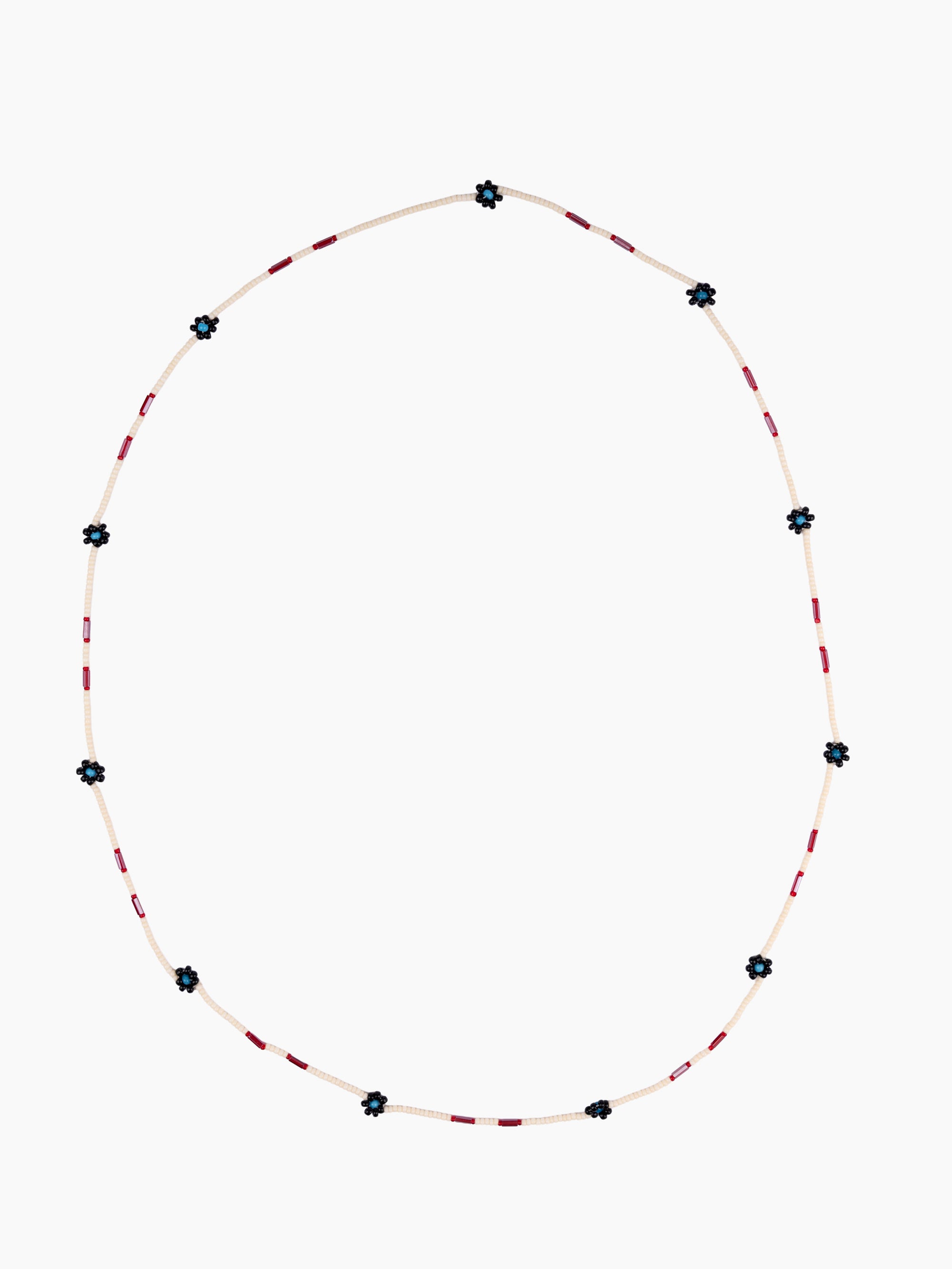 Vintage Beaded Daisy Chain | Long