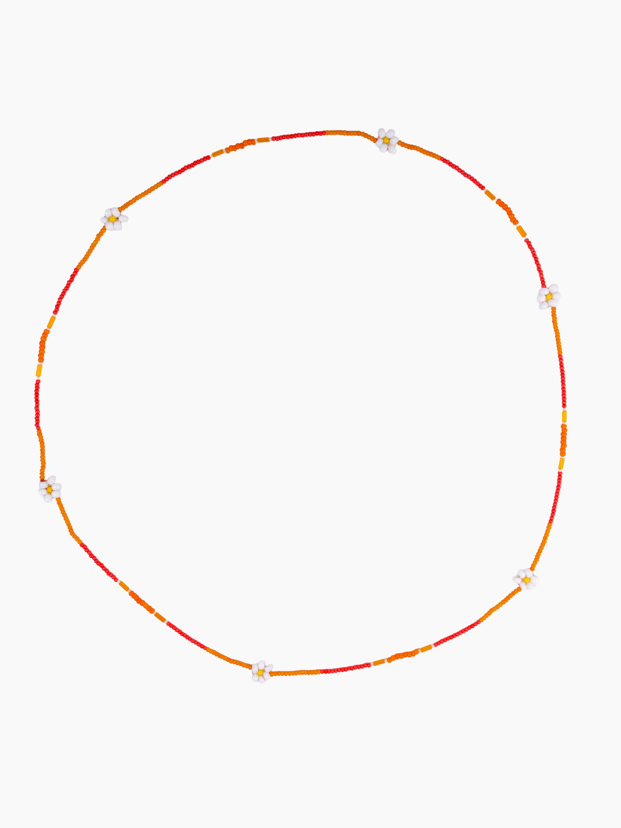 Vintage Beaded Daisy Chain | Long