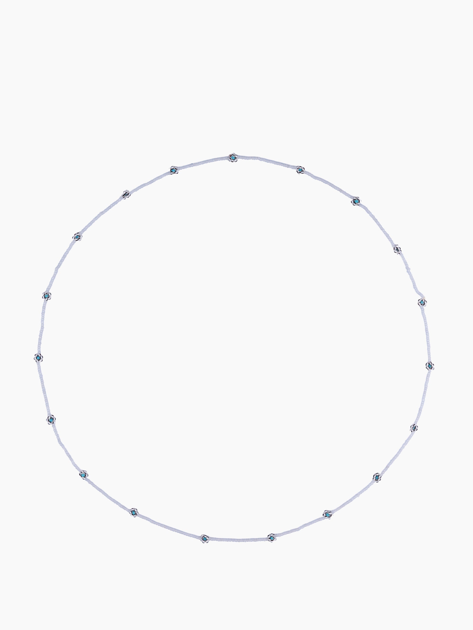 Vintage Beaded Daisy Chain | Long