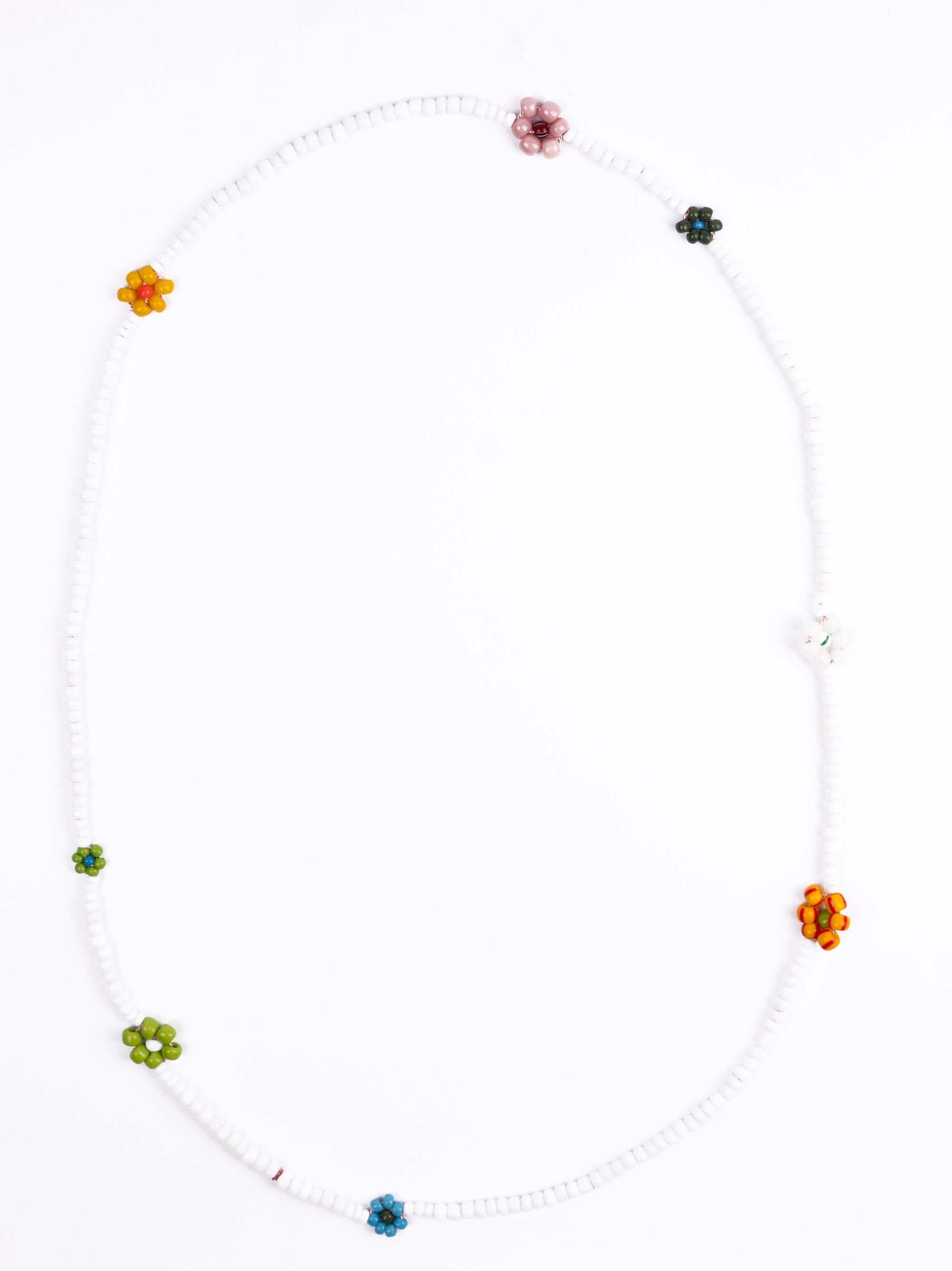 Vintage Beaded Daisy Chain | Long