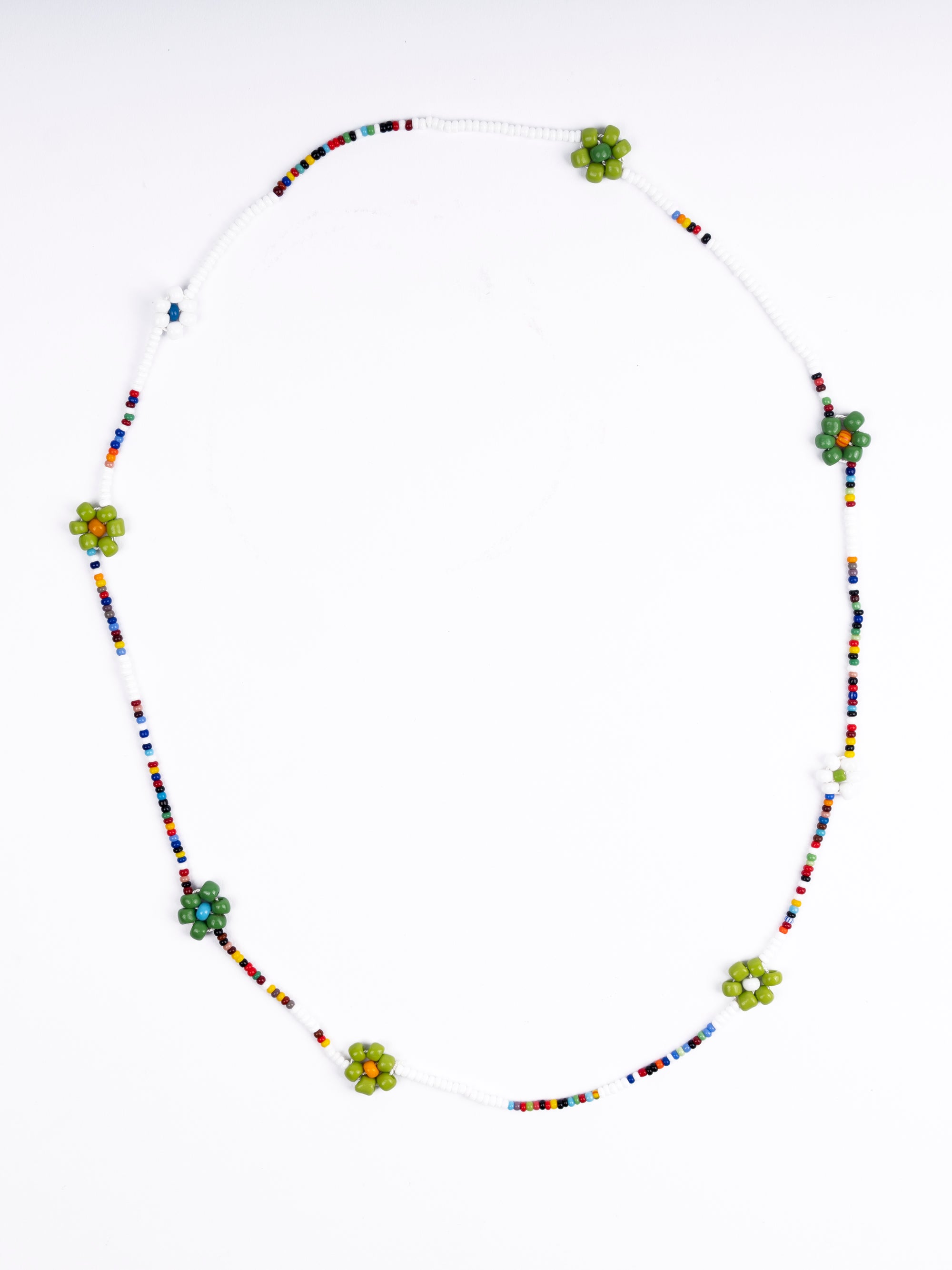 Vintage Beaded Daisy Chain | Long
